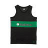 New Era, Canotta Uomo Nba Colour Block Tank Boscel, Black/original Team Colors