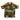 CAMO AOP TEE CAMP/óxido marrón/verde Tierra/APP Signal Naranja