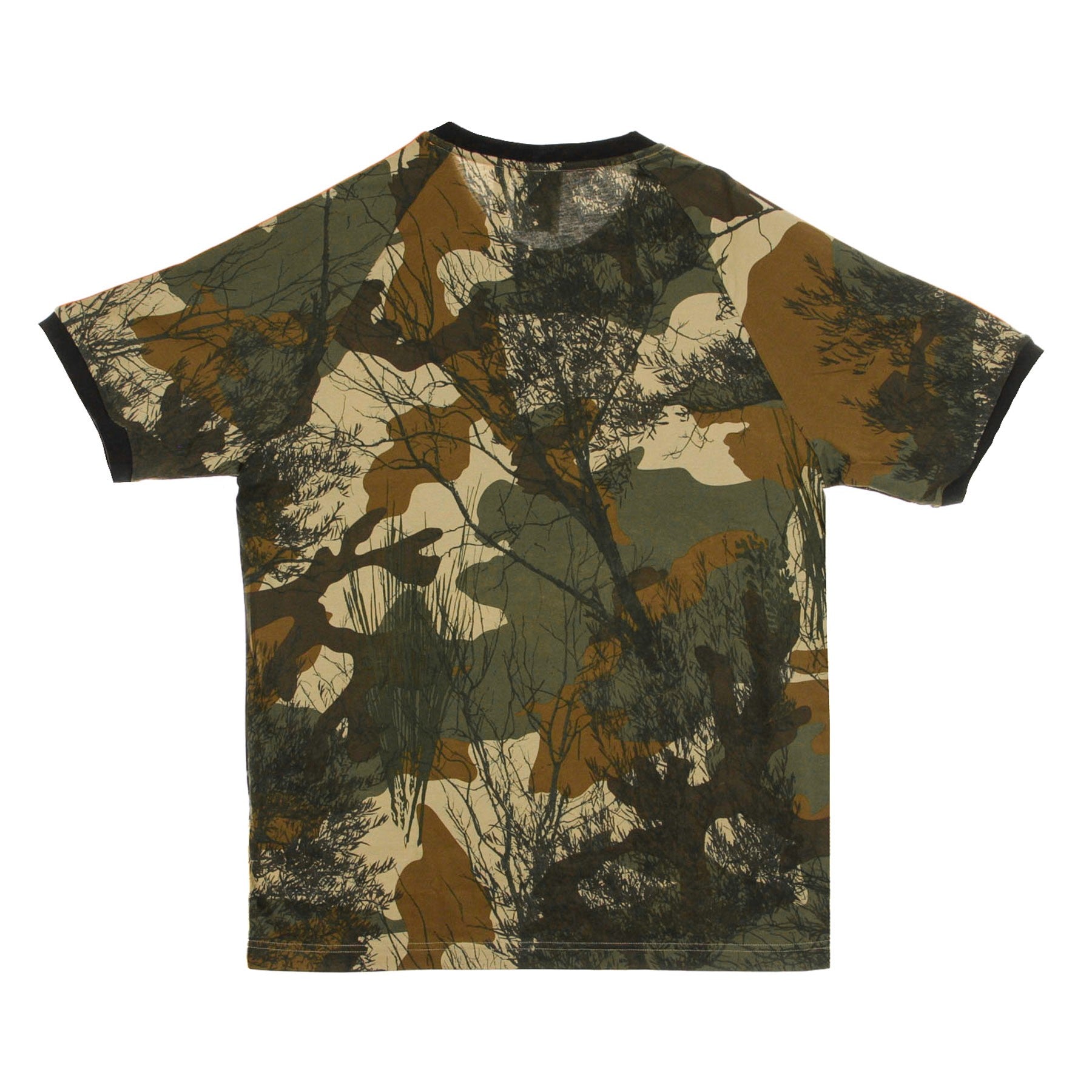 CAMO AOP TEE CAMP/óxido marrón/verde Tierra/APP Signal Naranja