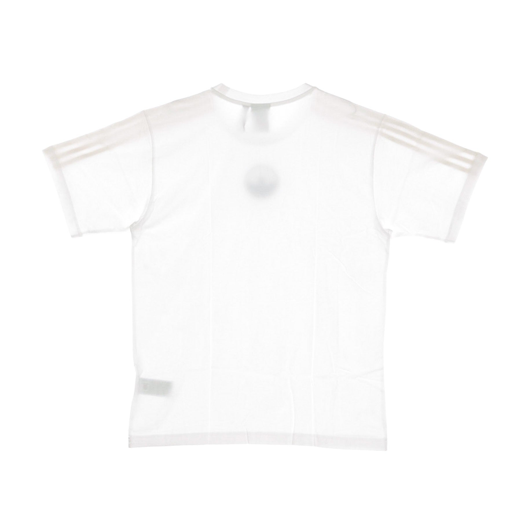 Men's t -shirt 3 rayas círculo trébol blanco