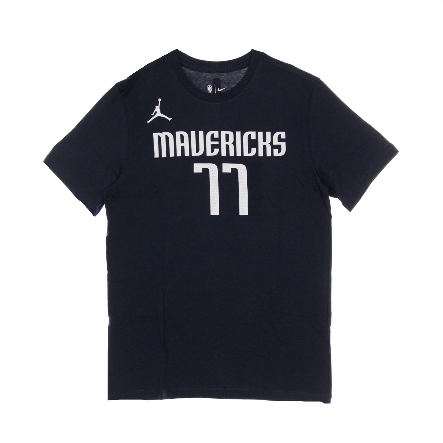 Nike Nba, Maglietta Uomo Nba Tee Jordan Statement Edition No 77 Luka Doncic Dalmav, College Navy