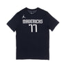 Nike Nba, Maglietta Uomo Nba Tee Jordan Statement Edition No 77 Luka Doncic Dalmav, College Navy