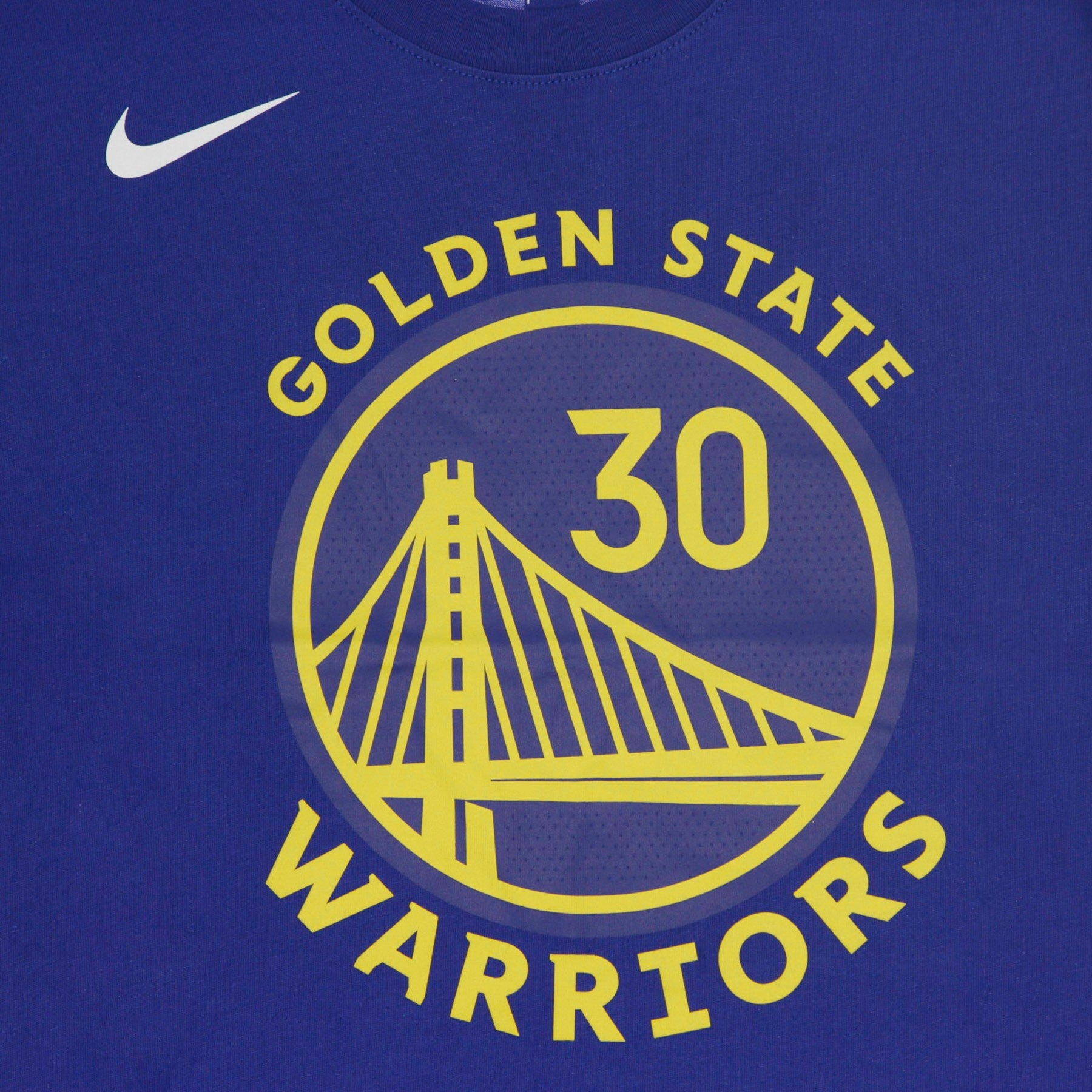 Nike Nba, Maglietta Uomo Nba Tee No 30 Stephen Curry Golwar, 