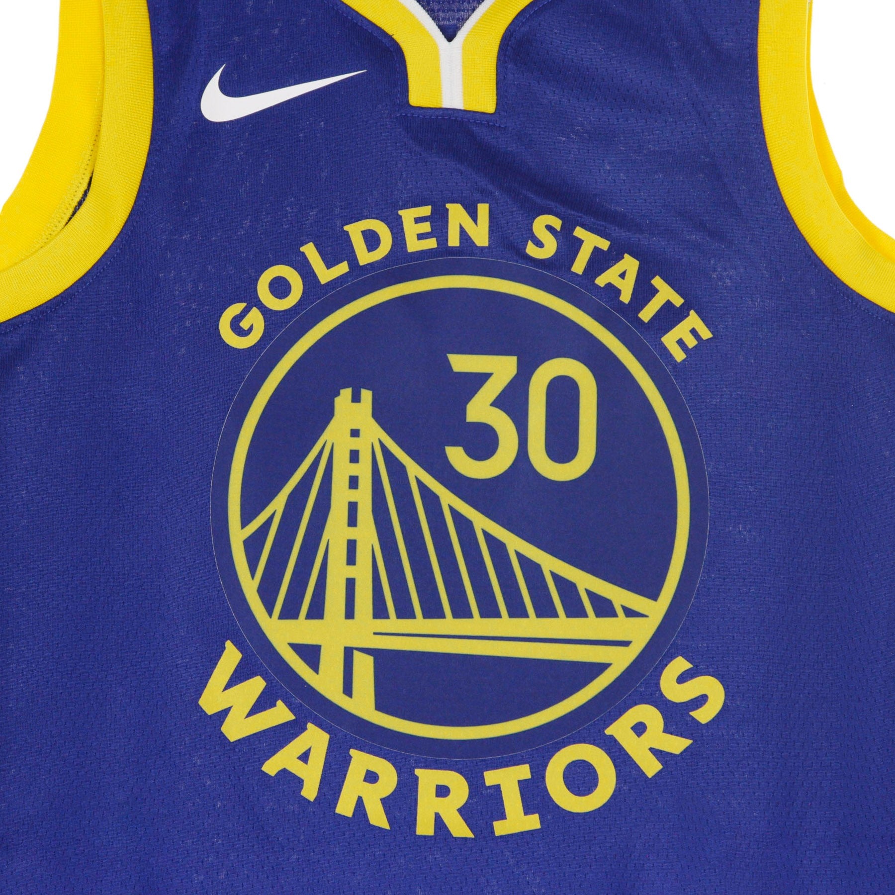 Men's Basketball Tank Top Nba Swingman Jersey Icon Edition 2020 N 30 Stephen Curry Golwar Rush Blue/white/amarillo