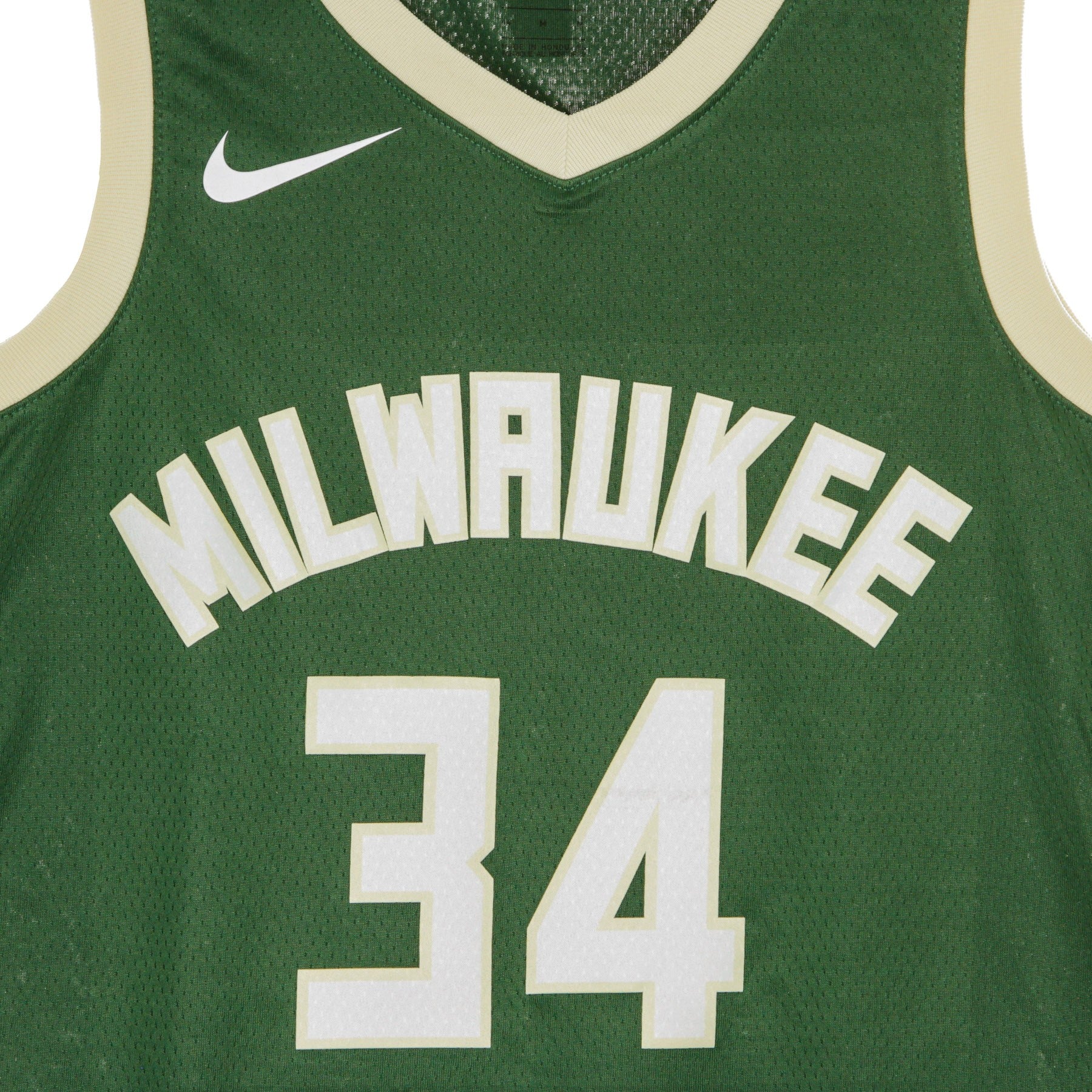 Nike Nba, Canotta Basket Uomo Nba Swingman Jersey Icon Edition 2020 No 34 Giannis Antetokounmpo Milbuc, 