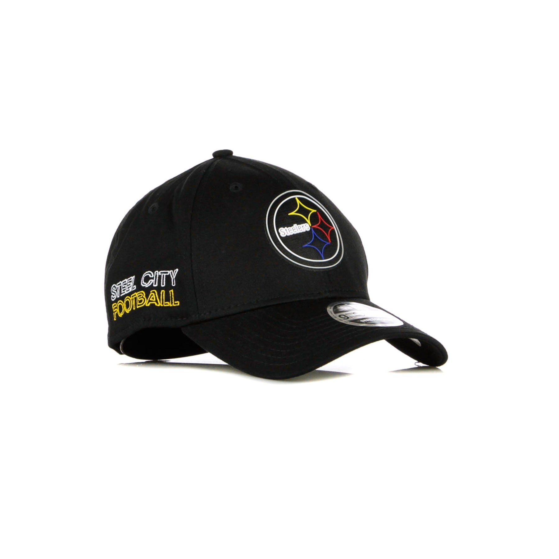 Curved Visor Cap Men Nfl 20 Draft Official 940 Stretch Snap Pitste Black/original Team Colors