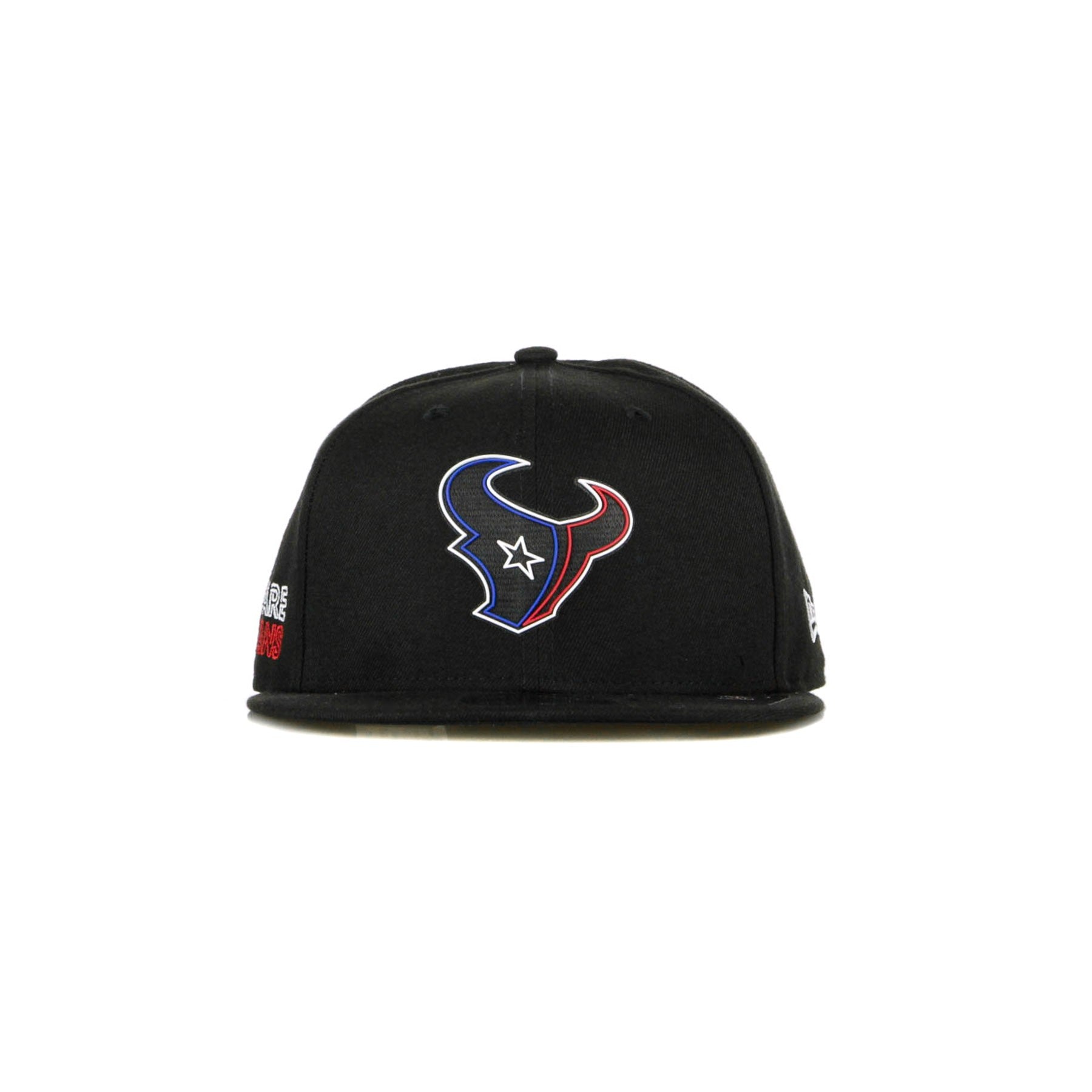 Herren-Cap mit flacher Krempe Nfl 20 Draft, offiziell 950 Houtex, Schwarz/Original-Teamfarben