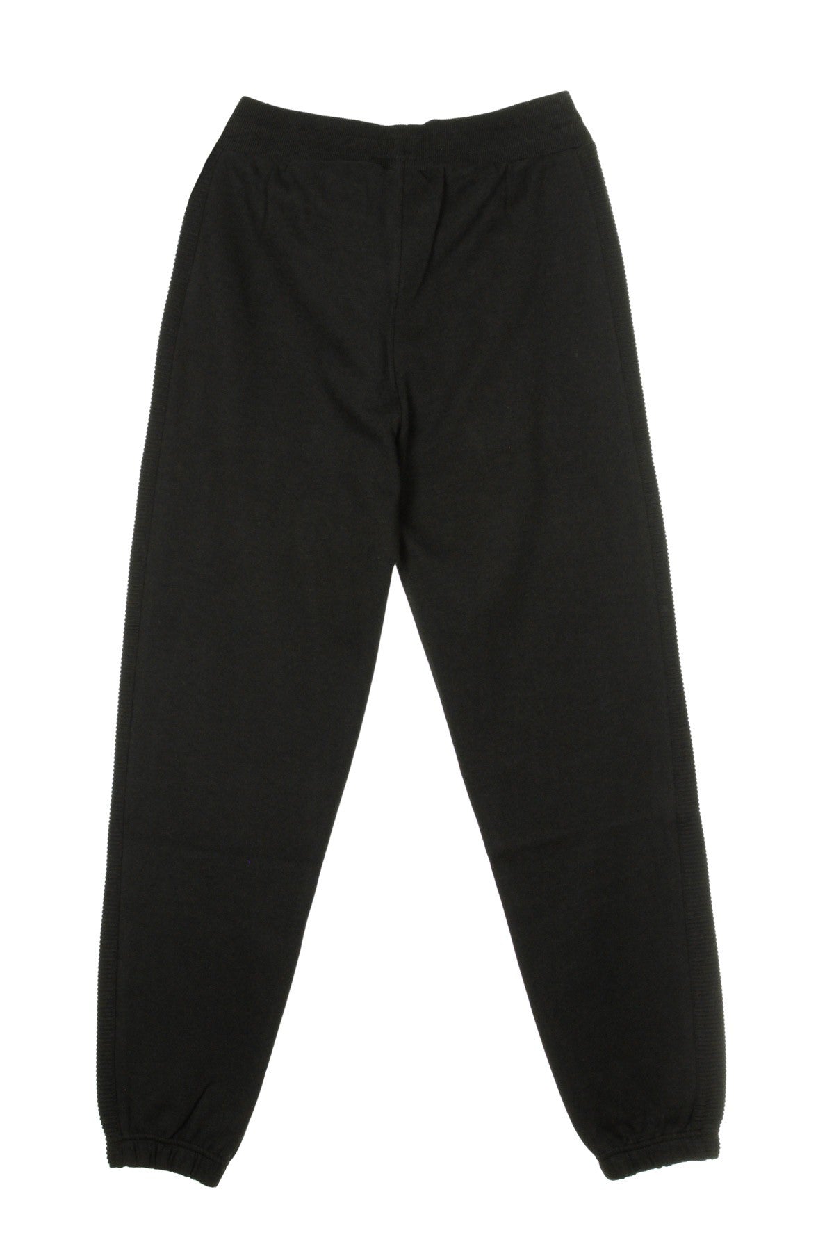 New Era, Pantalone Tuta Leggero Uomo Ne Ribbed Insert Jogger Newera, Black/white