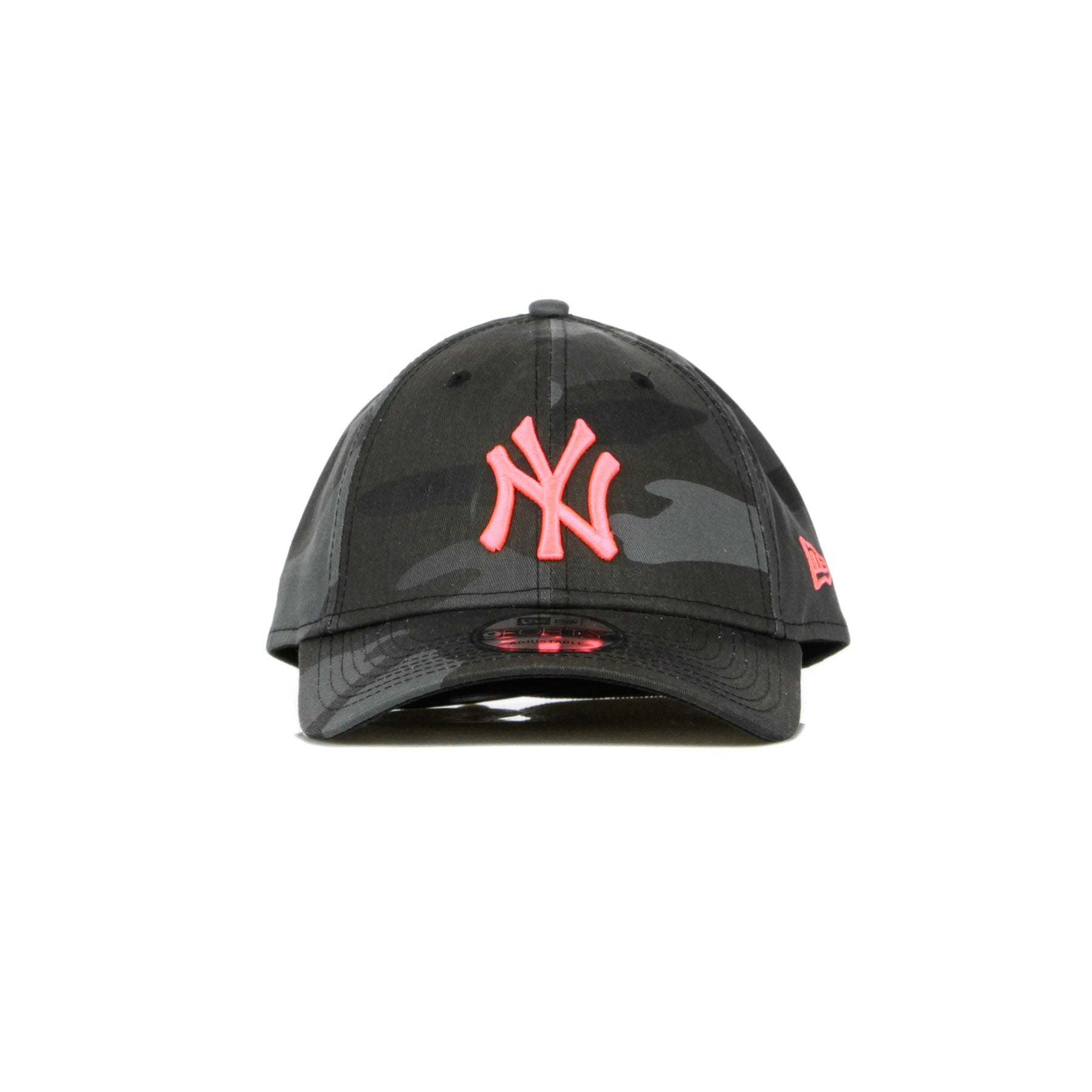 Gebogene Schirmmütze für Herren Mlb Camo Essential 940 Neyyan Midnight Camo/Neon Pink