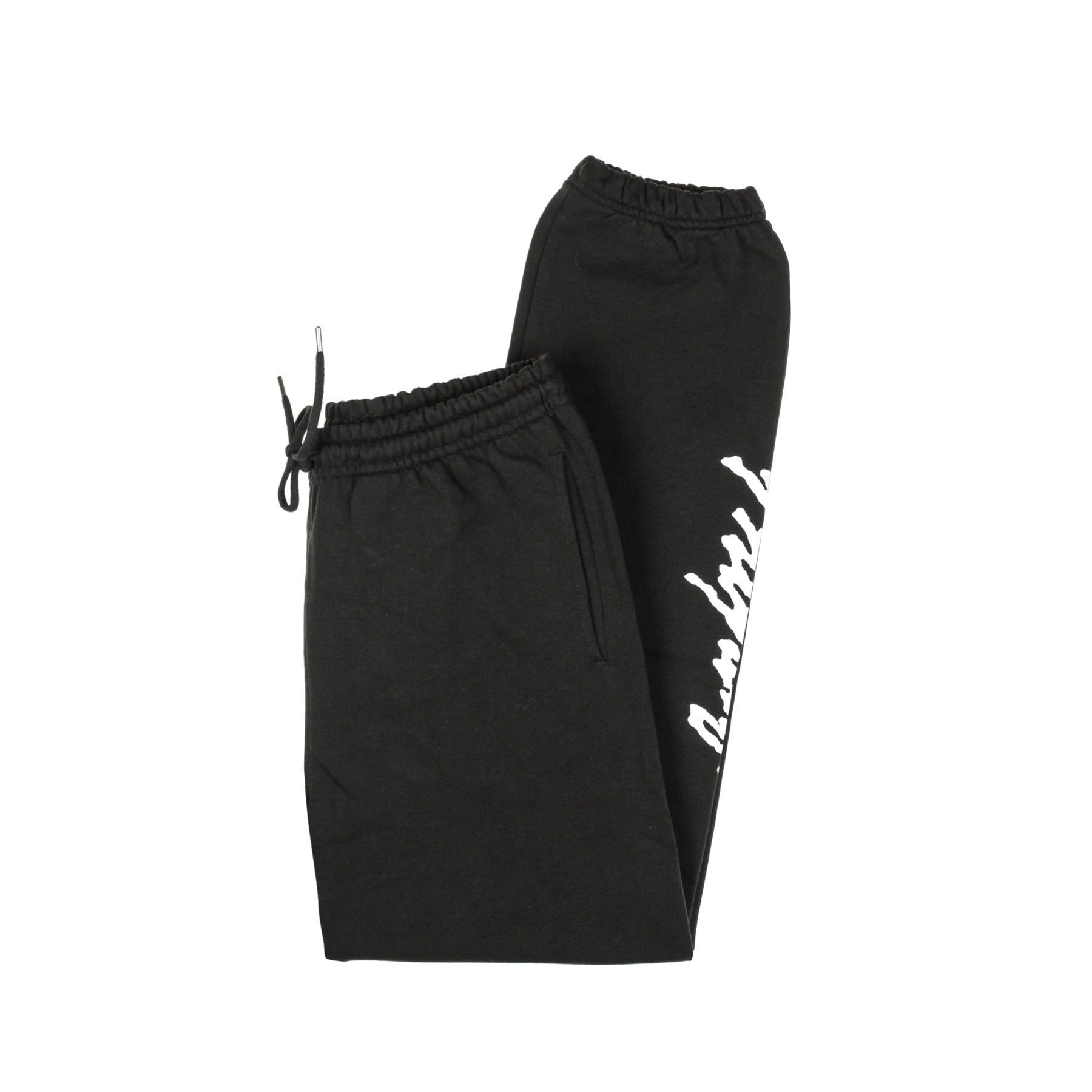 Men's Fleece Tracksuit Pants Signature Pants Black/white