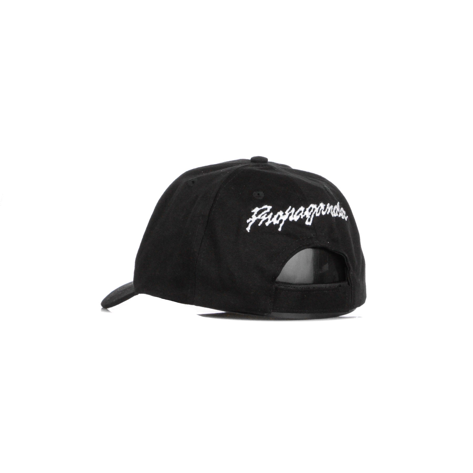 Propaganda, Cappellino Visiera Curva Uomo Capital Cap, Black/white/orange