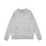 Nike, Felpa Cappuccio Donna Sportswear Essential, Dk Grey Heather/white