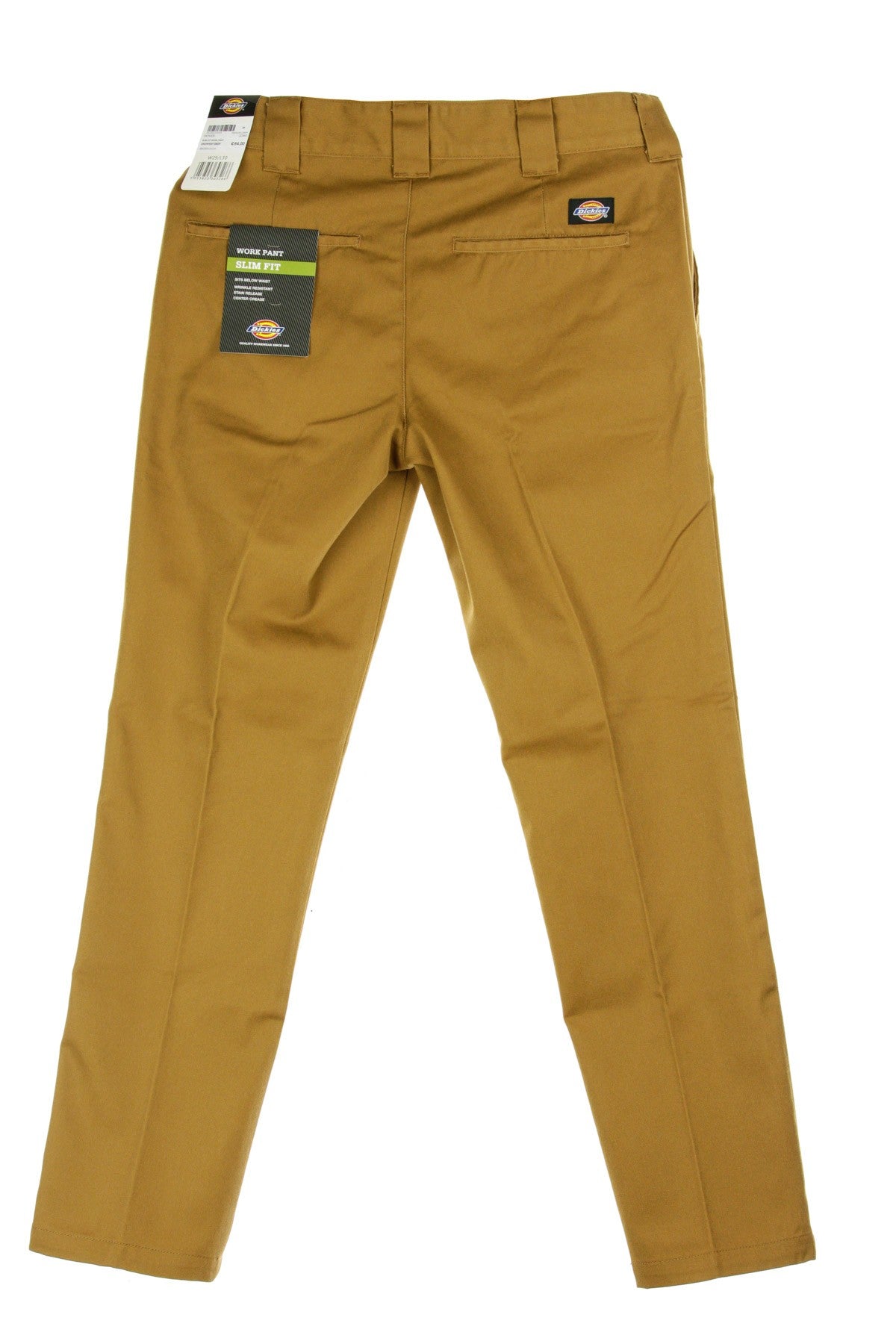 Slim Fit Work Pant Brown Duck Men's Long Trousers