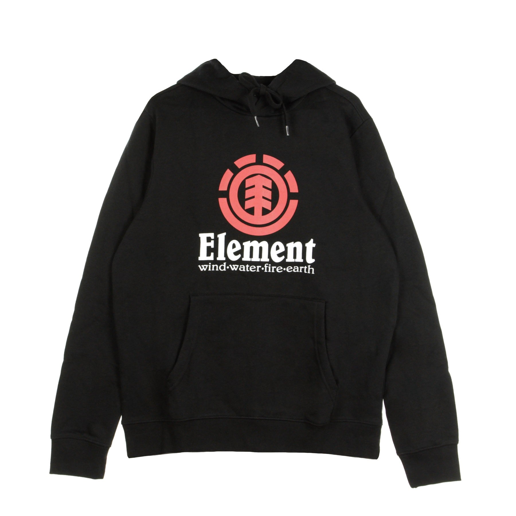 Element, Felpa Cappuccio Uomo Vertical Hood, Flint Black