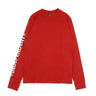 Independent, Maglietta Manica Lunga Uomo Bar Cross L/s, Cardinal Red