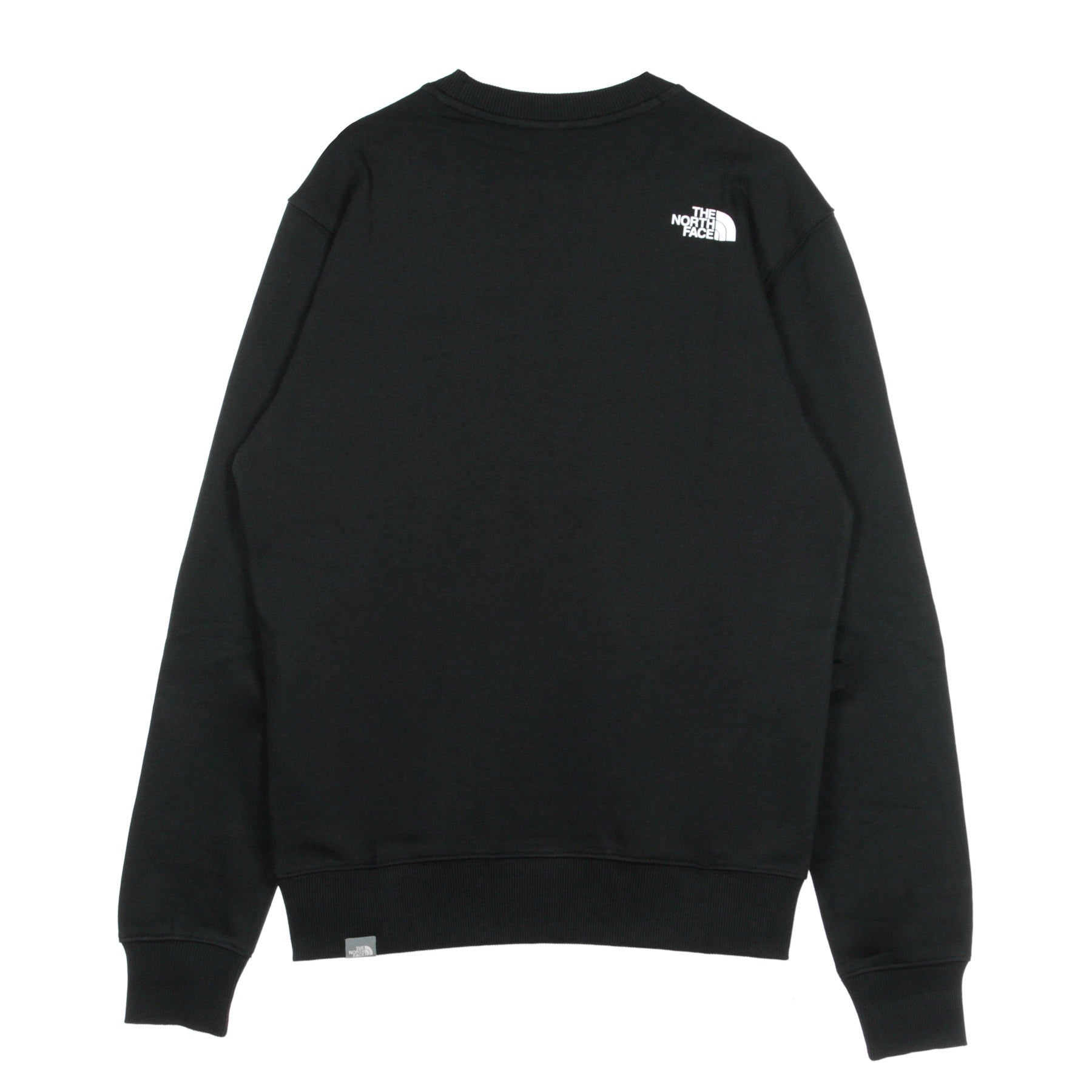 Standard-Herren-Sweatshirt mit Rundhalsausschnitt, Schwarz