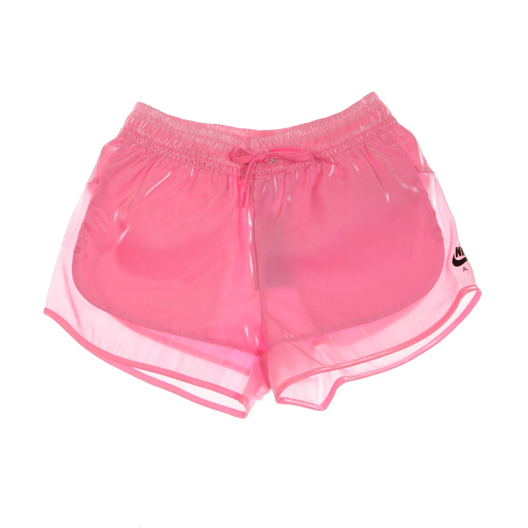 Pantaloncino Donna Air Short Sheen Pink Glow/black