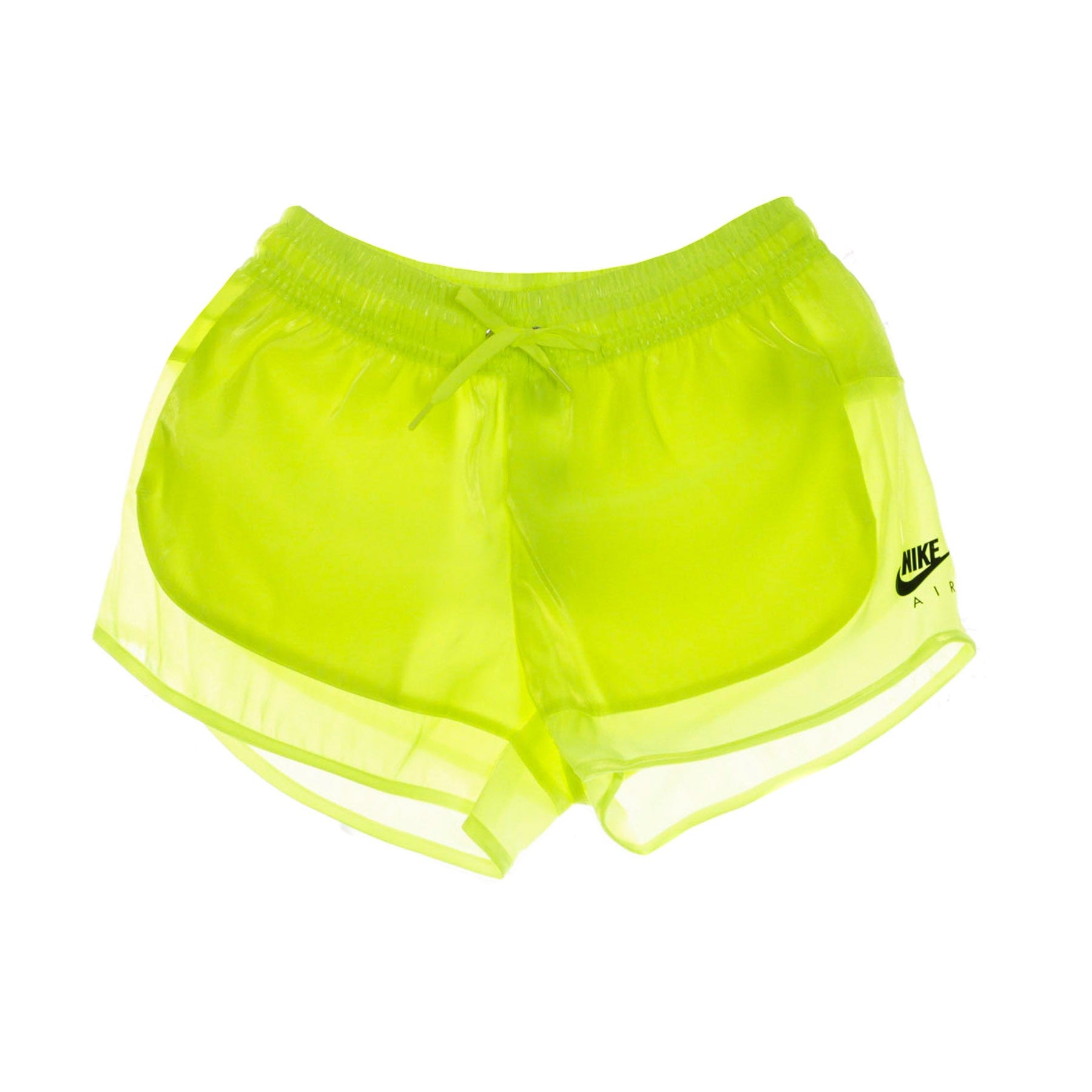 Damen Air Short Sheen Volt/Schwarz