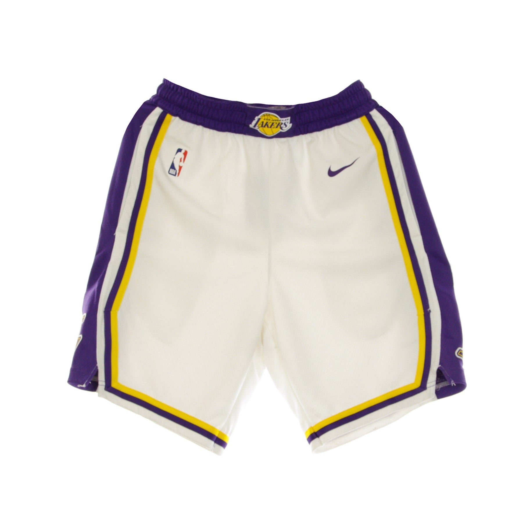 Pantaloncino Basket Uomo Nba Swingman Short Home Loslak White/field Purple/field Purple