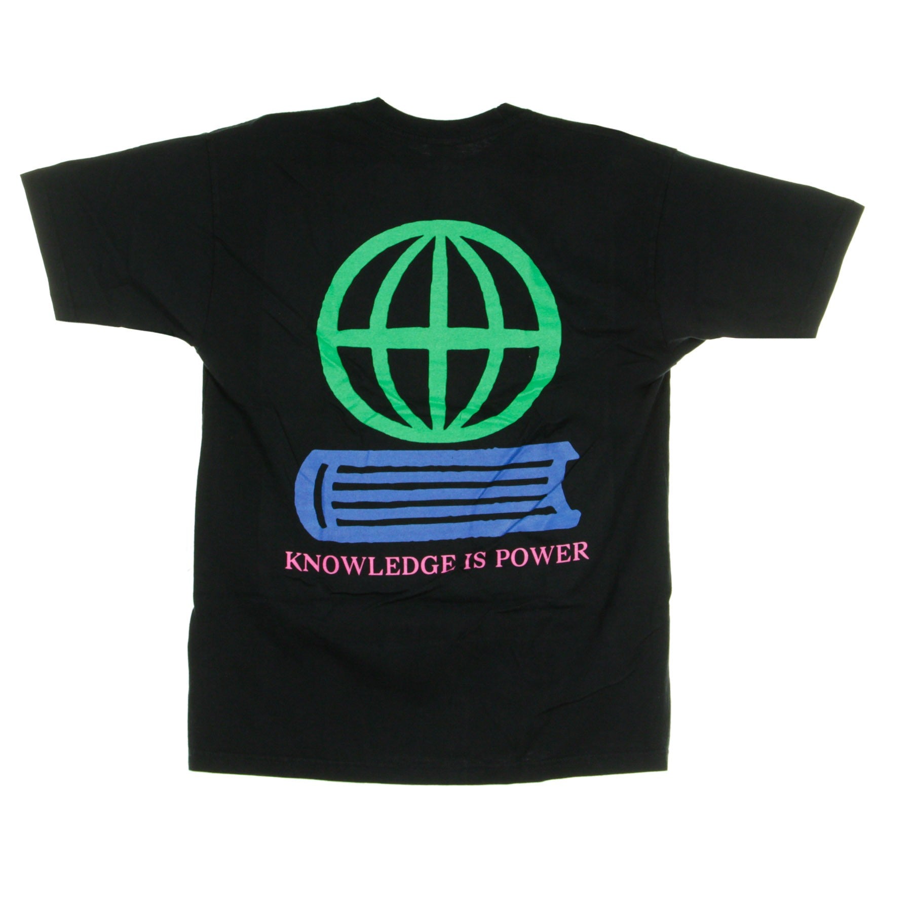 Maglietta Uomo Knowledge Is Power Black