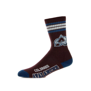 Fbf, Calza Media Uomo Nhl Stripes Crew Socks Colava, Original Team Colors