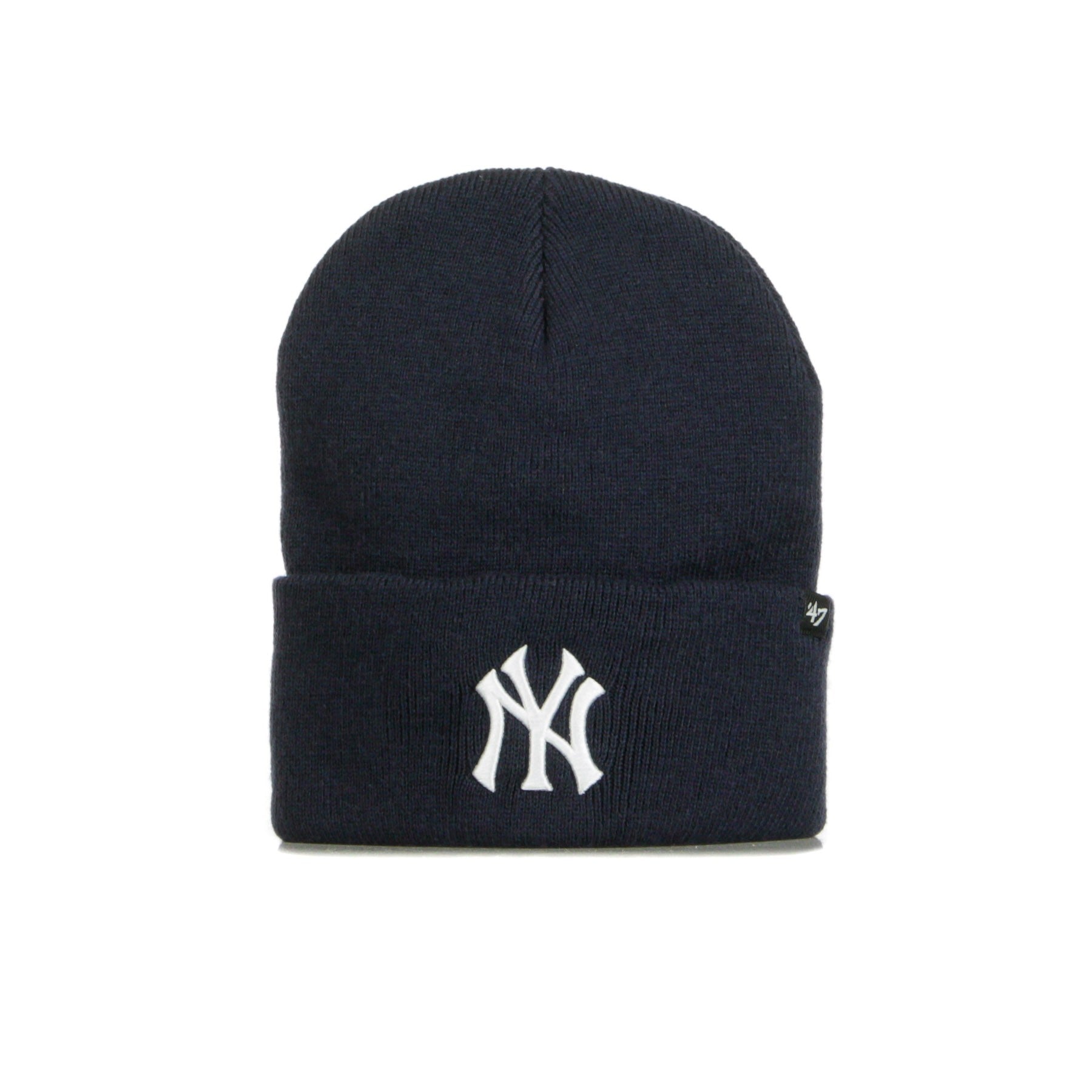 47 Brand, Cappello Uomo Mlb Haymaker Cuff Knit Neyyan, Light Navy/white