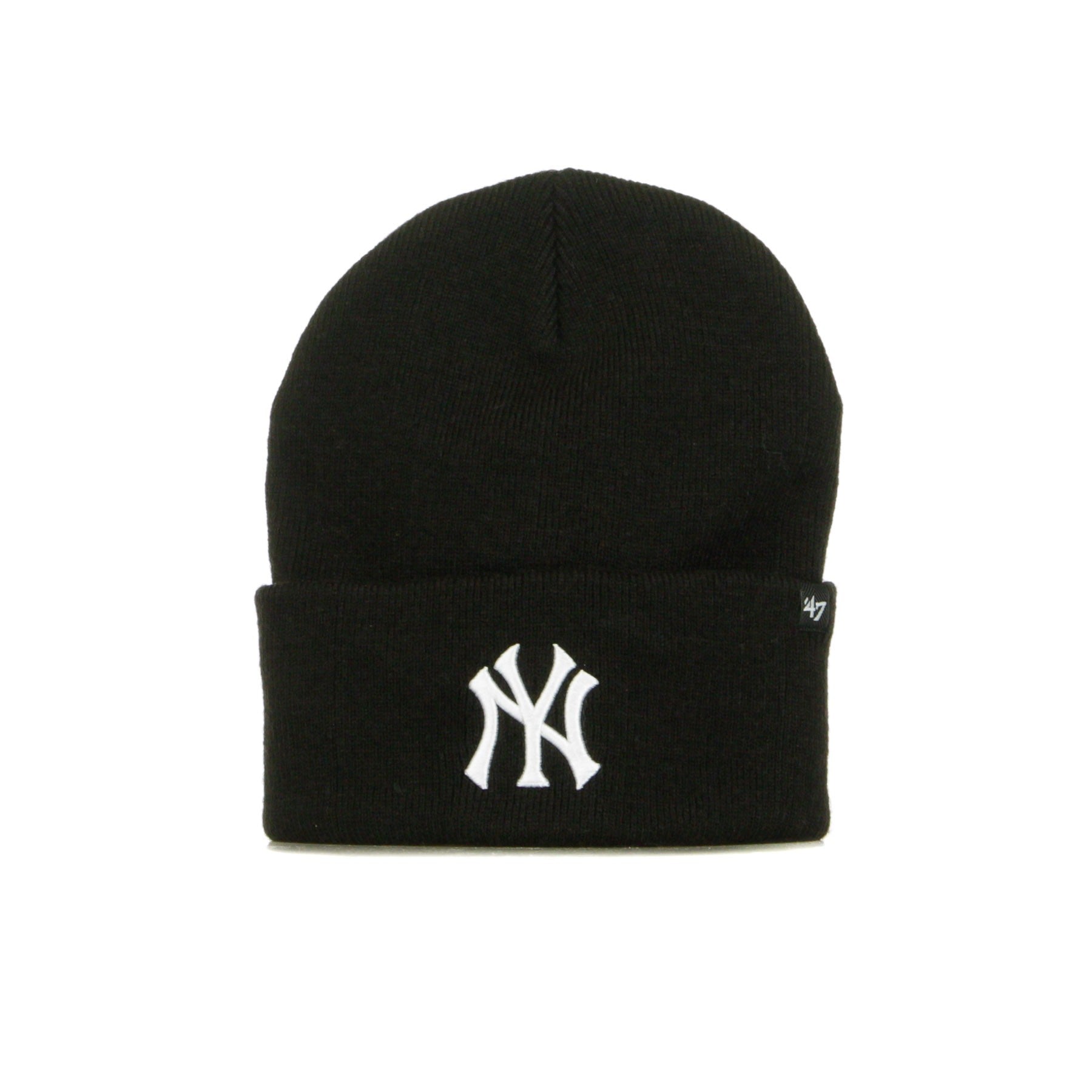 47 Brand, Cappello Uomo Mlb Haymaker Cuff Knit Neyyan, Black/white