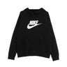 Nike, Felpa Cappuccio Donna Essential Hoodie, Black/white