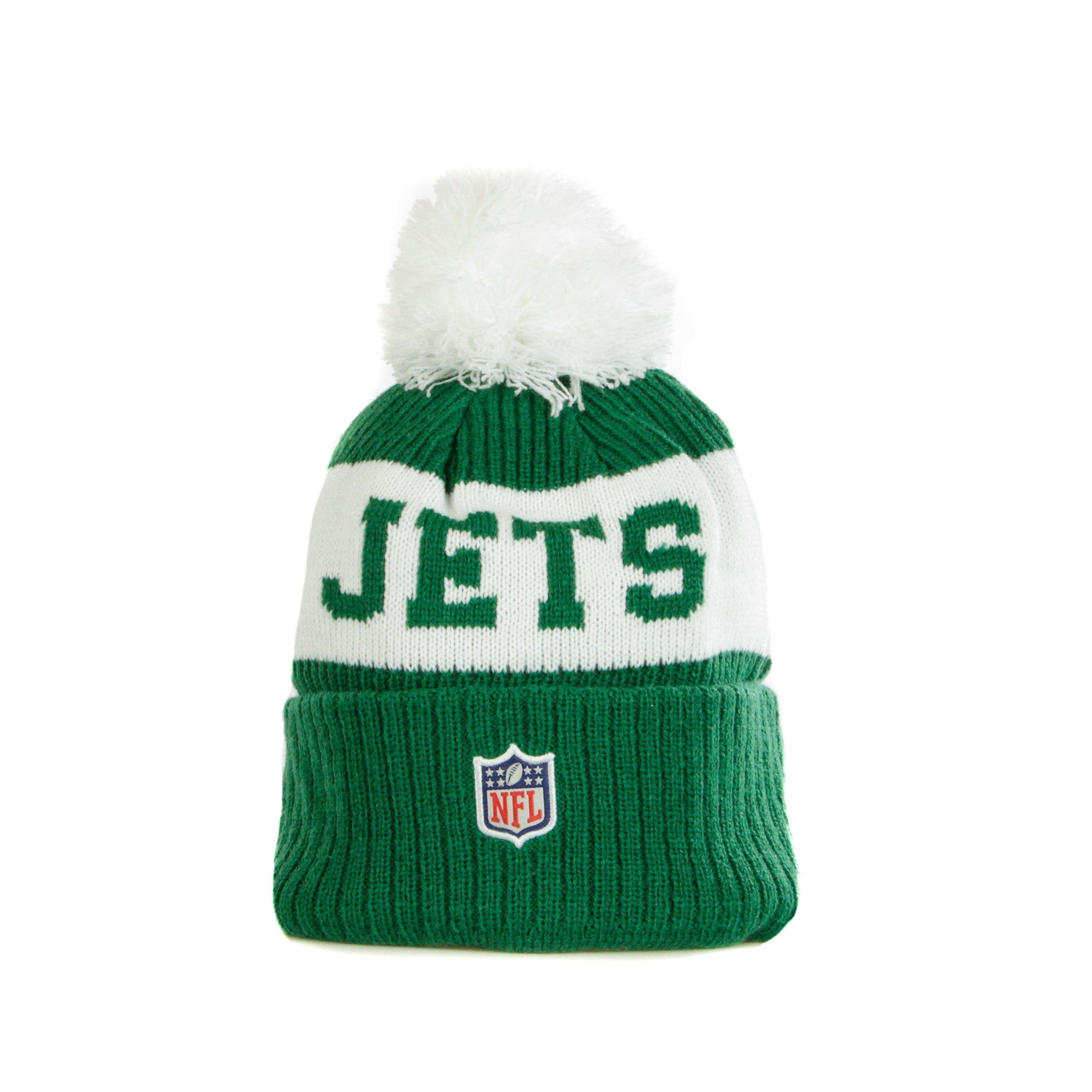 New Era, Cappello Pom Pom Uomo Nfl 20 On Field Sport Knit Neyjet, 