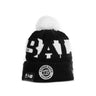 New Era, Cappello Pom Pom Uomo Nfl 20 Sport Knit Balrav, Black/white