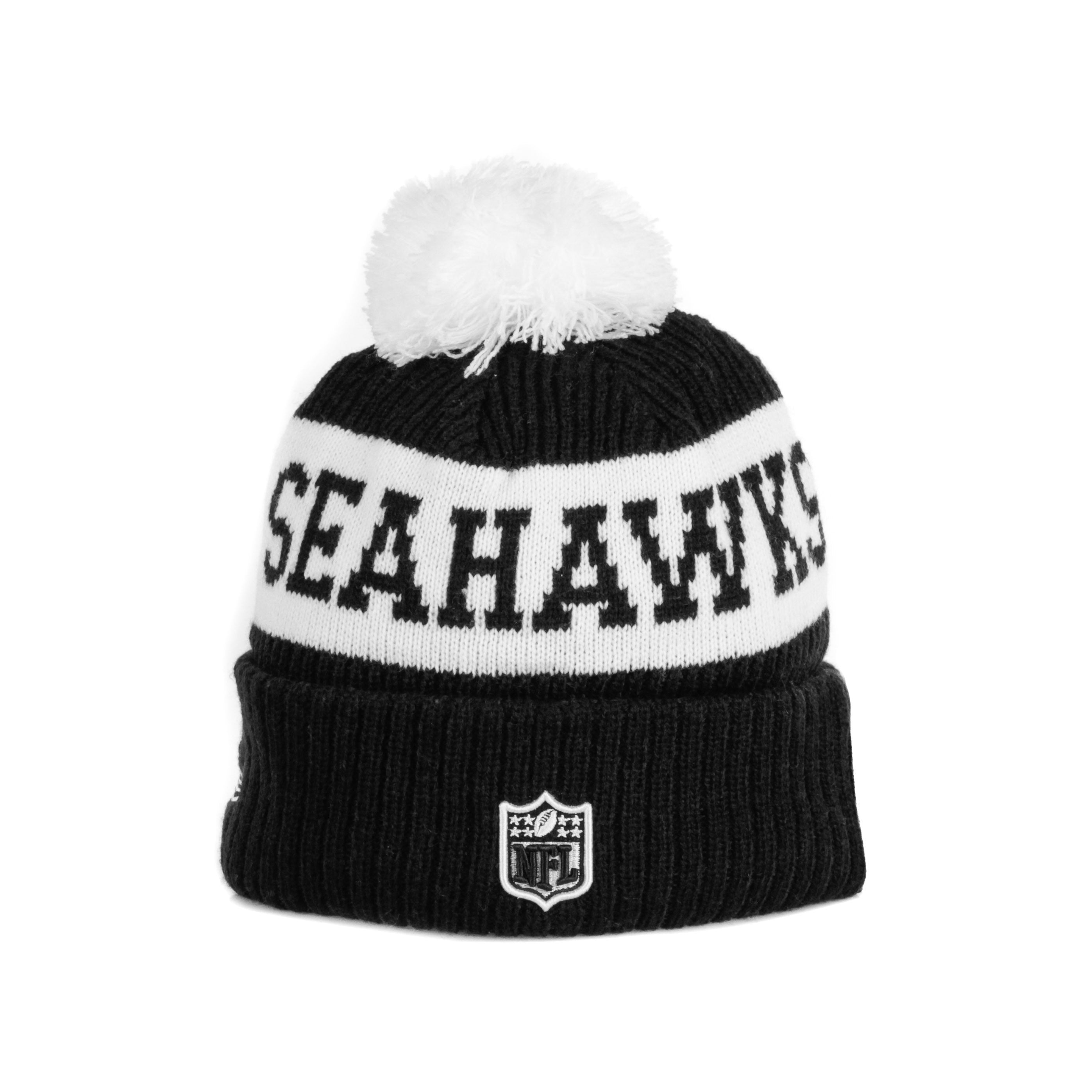 New Era, Cappello Pom Pom Uomo Nfl 20 Sport Knit Seasea, 