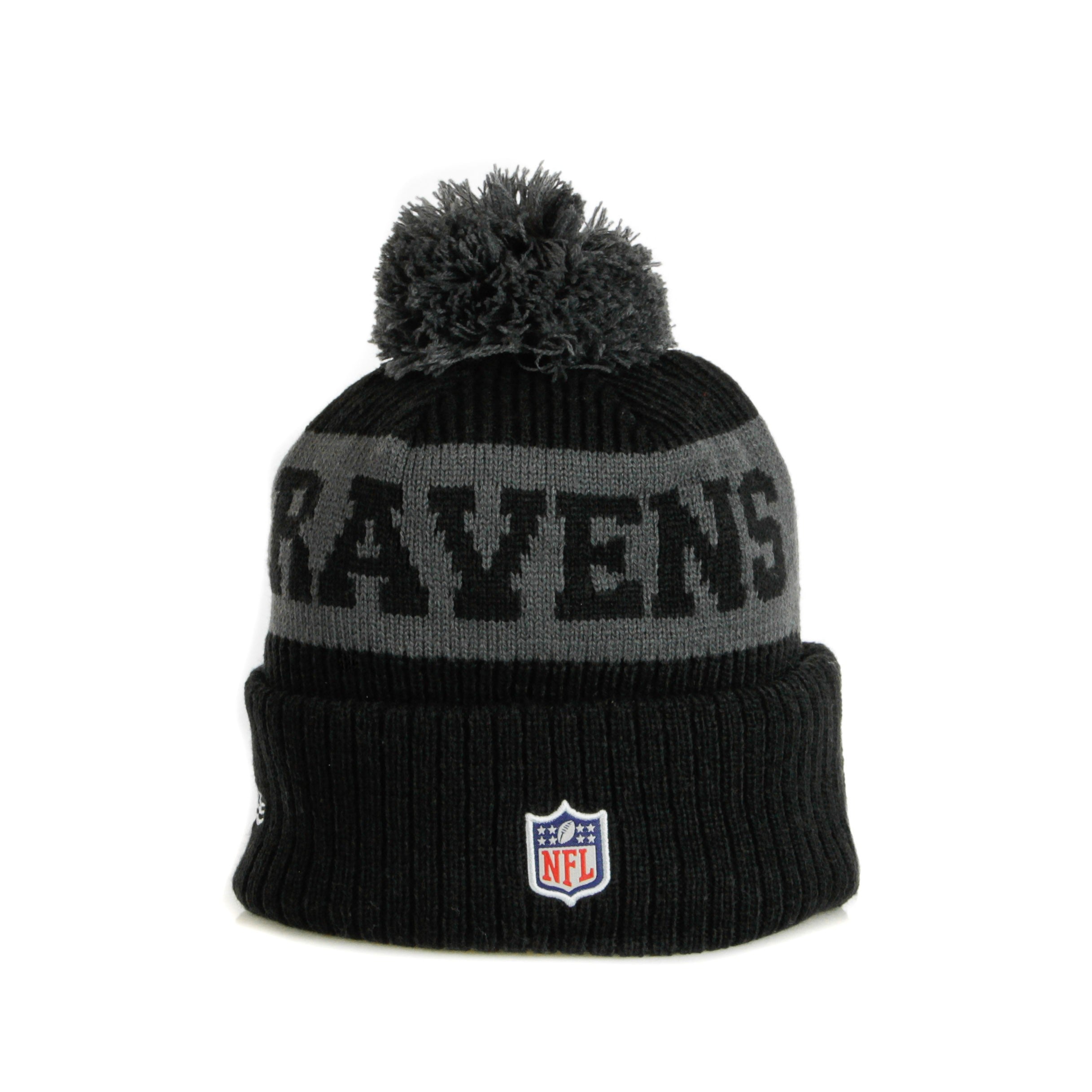 New Era, Cappello Pom Pom Uomo Nfl 20 On Field Sport Knit Balrav, 