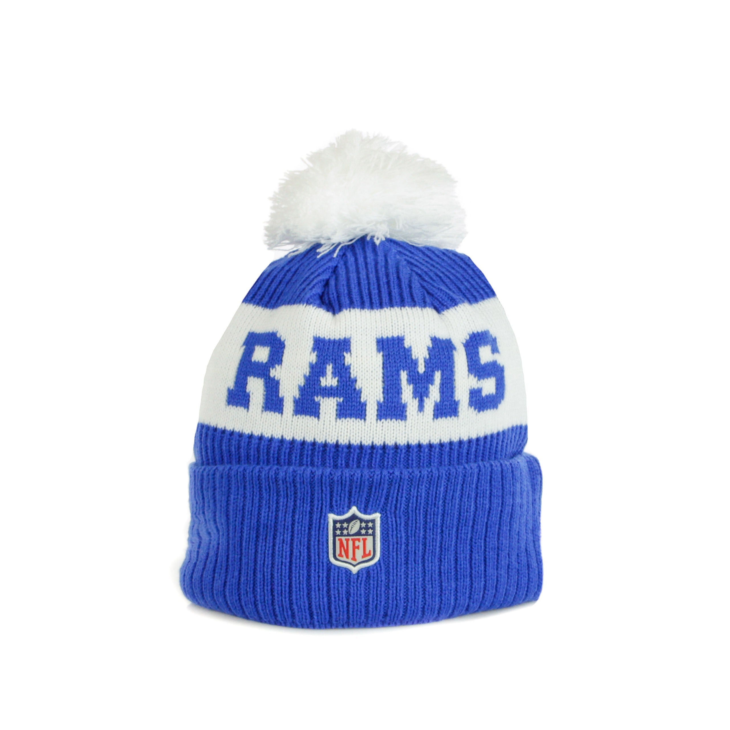 New Era, Cappello Pom Pom Uomo Nfl 20 On Field Sport Knit Losram, 