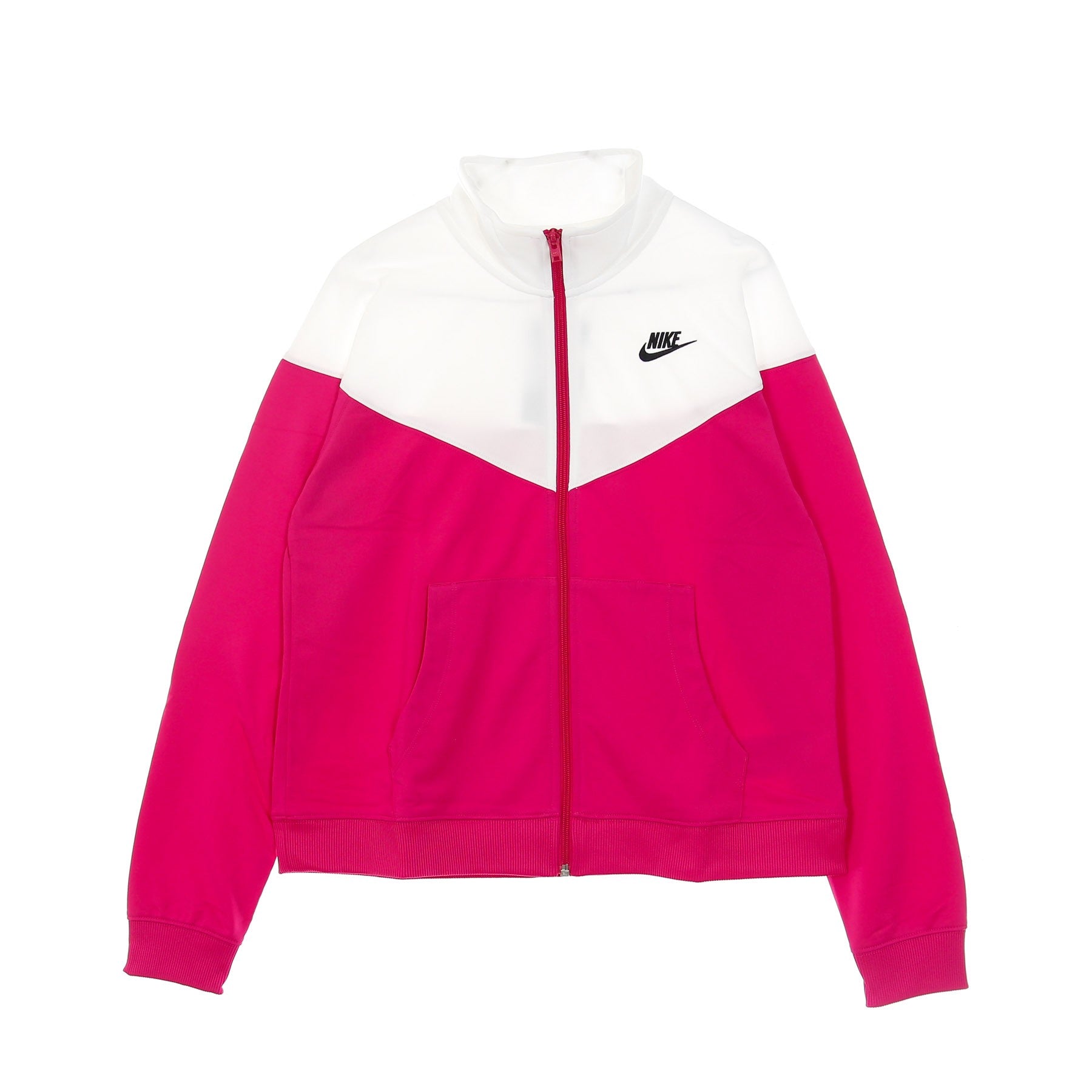 Completo Tuta Donna Sportswear Track Suit Fireberry/white/black