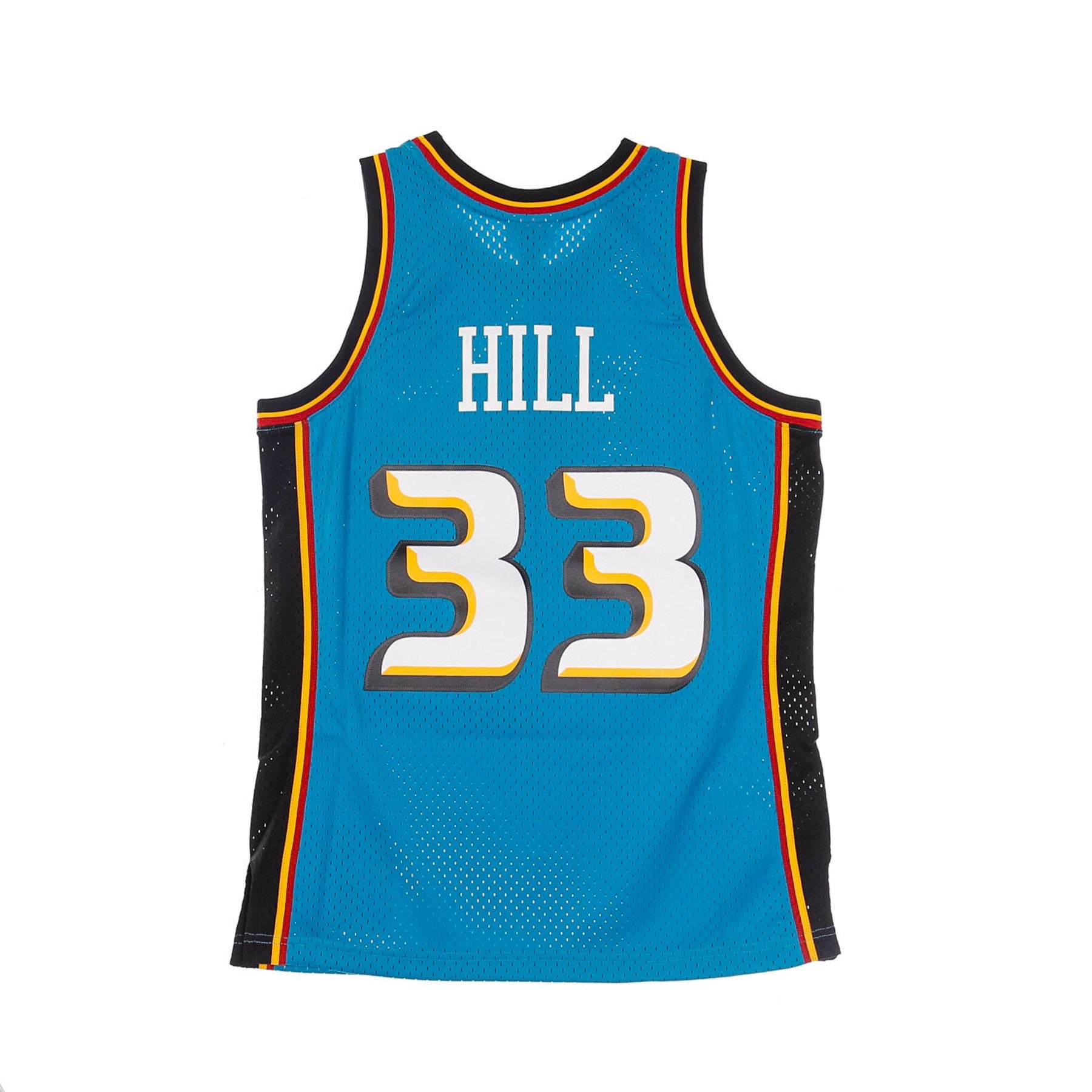 Mitchell & Ness, Canotta Basket Uomo Nba Swingman Jersey Hardwood Classics No 33 Grant Hill 1998-99 Detpit Road, 