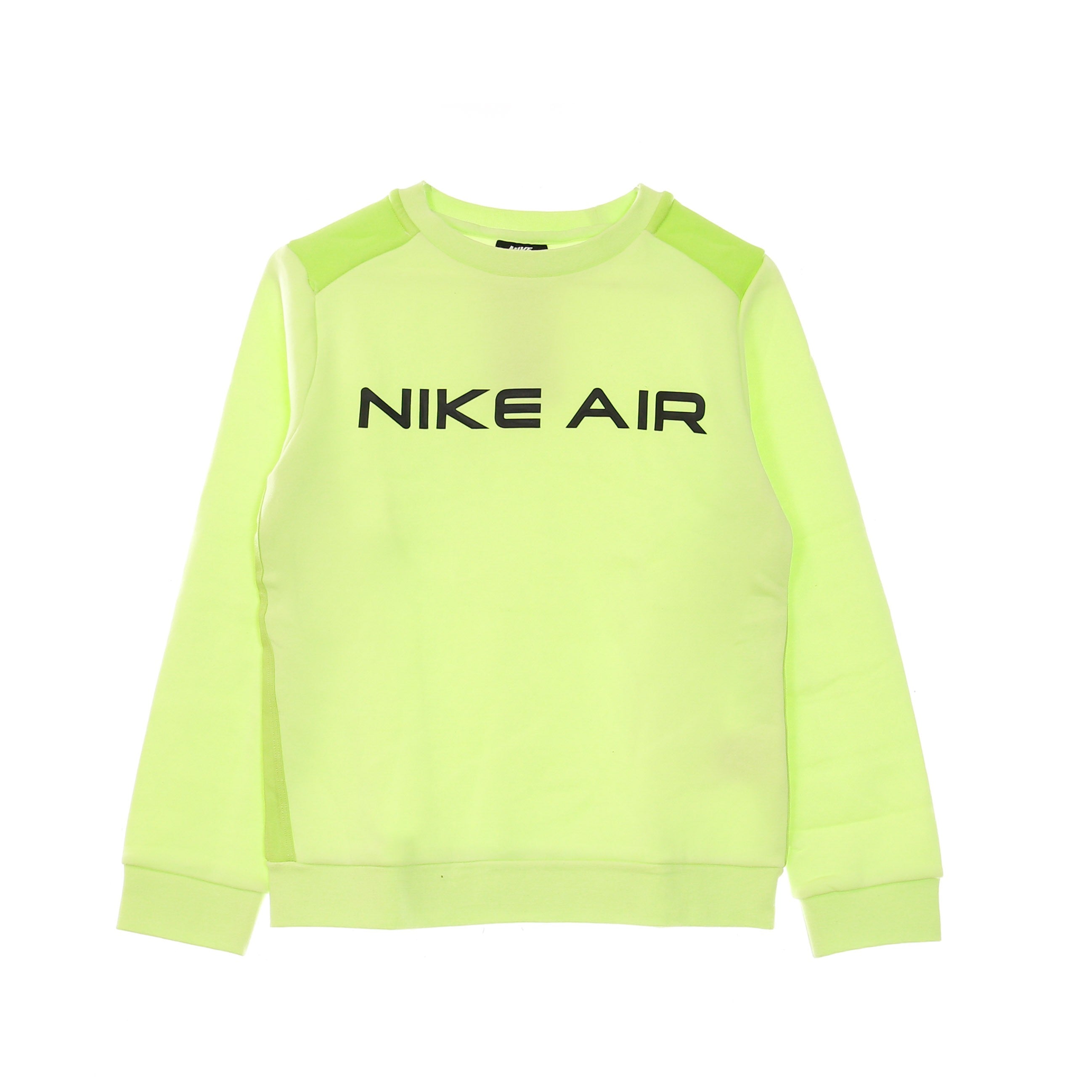 Felpa Girocollo Ragazzo Air Crew Lt Liquid Lime/key Lime/black