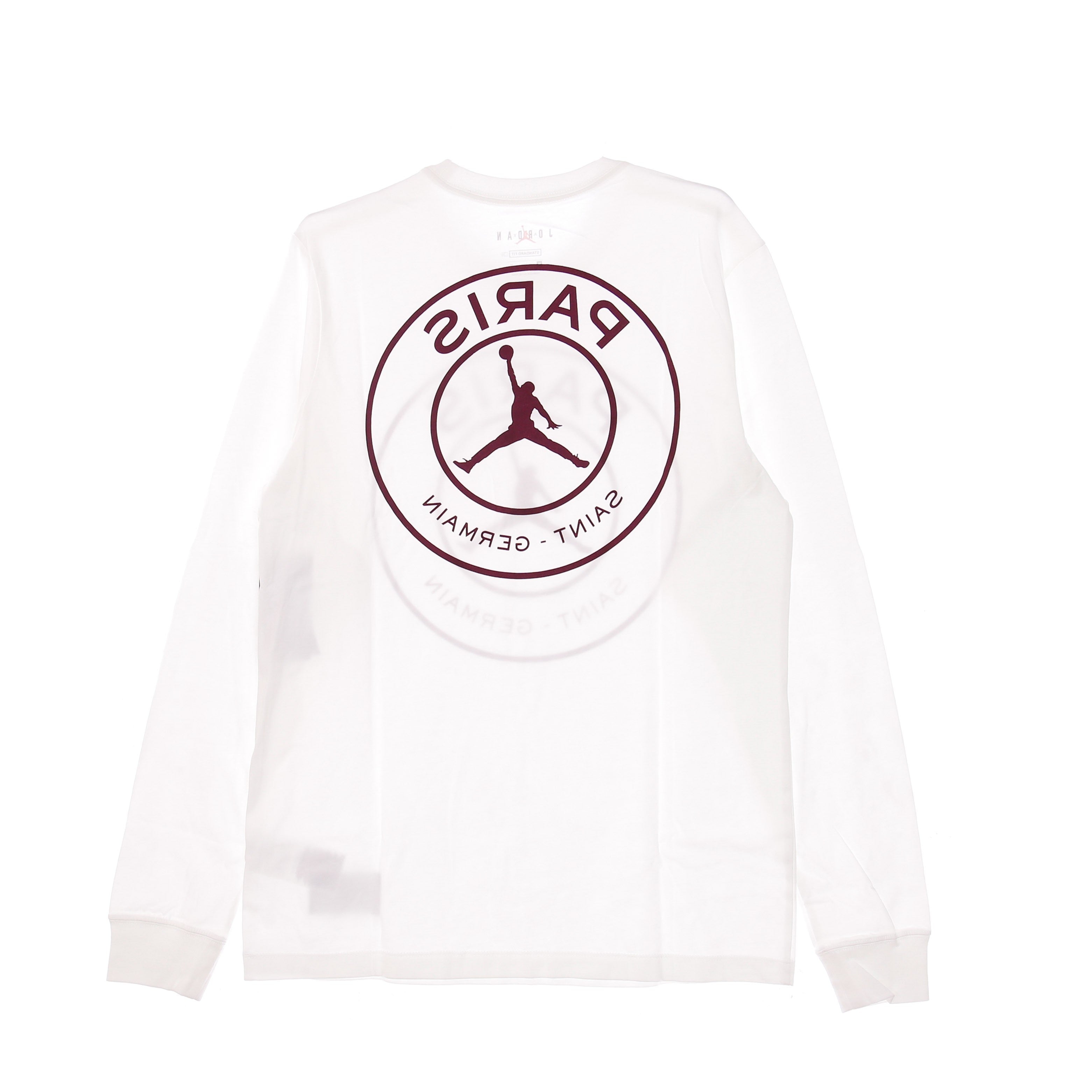 Paris Saint-germain Men's Long Sleeve T-Shirt L/s Tee White