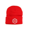 Dolly Noire, Uomo Logo Beanie, Red/white