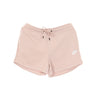 Nike, Pantaloncino Donna Sportswear Essential Terry  Shorts, Champagne/white