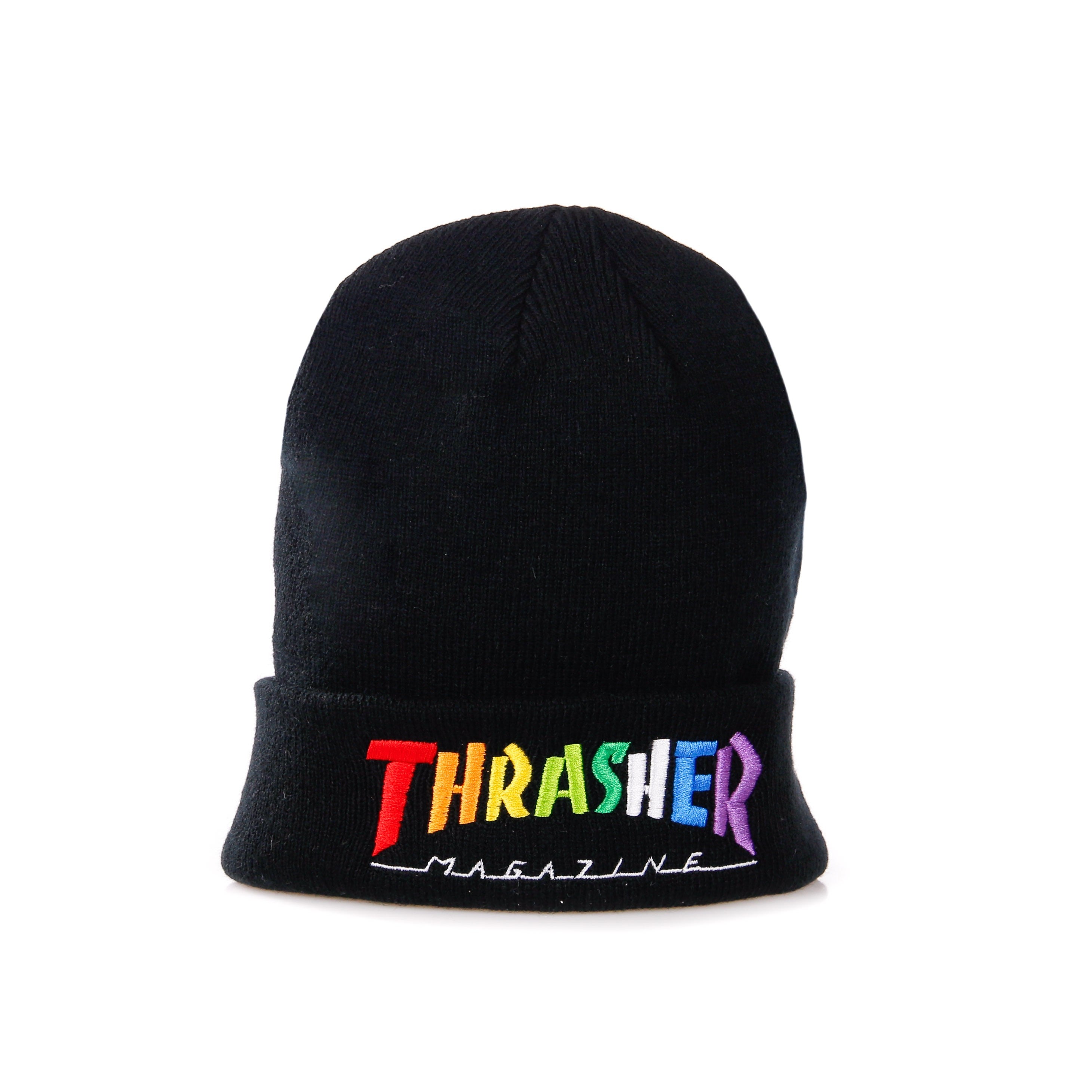 Uomo Rainbow Mag Beanie Black