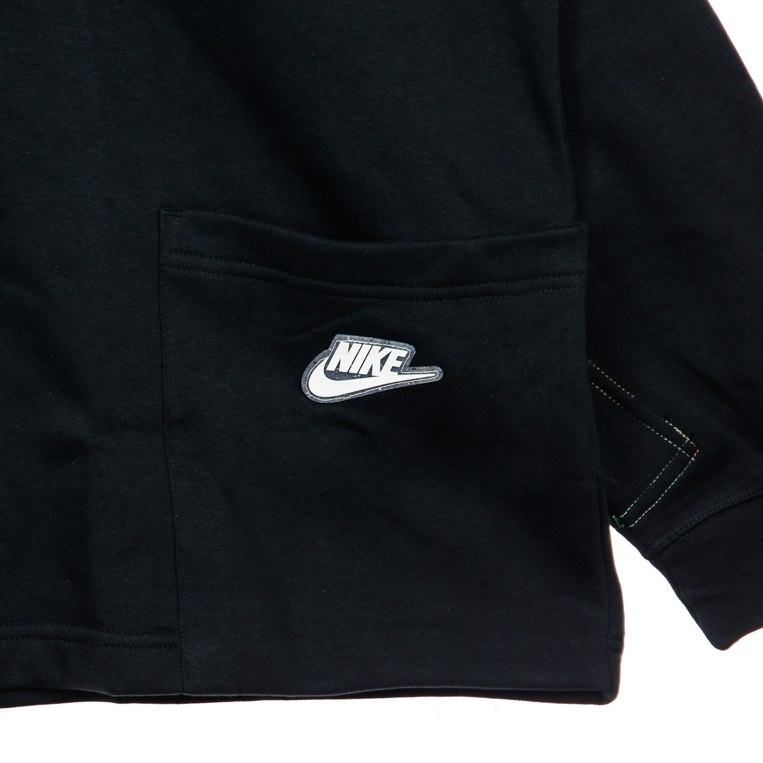 Nike, Felpa Leggera Girocollo Donna W Sportswear Crew Earth Day French Terry, 