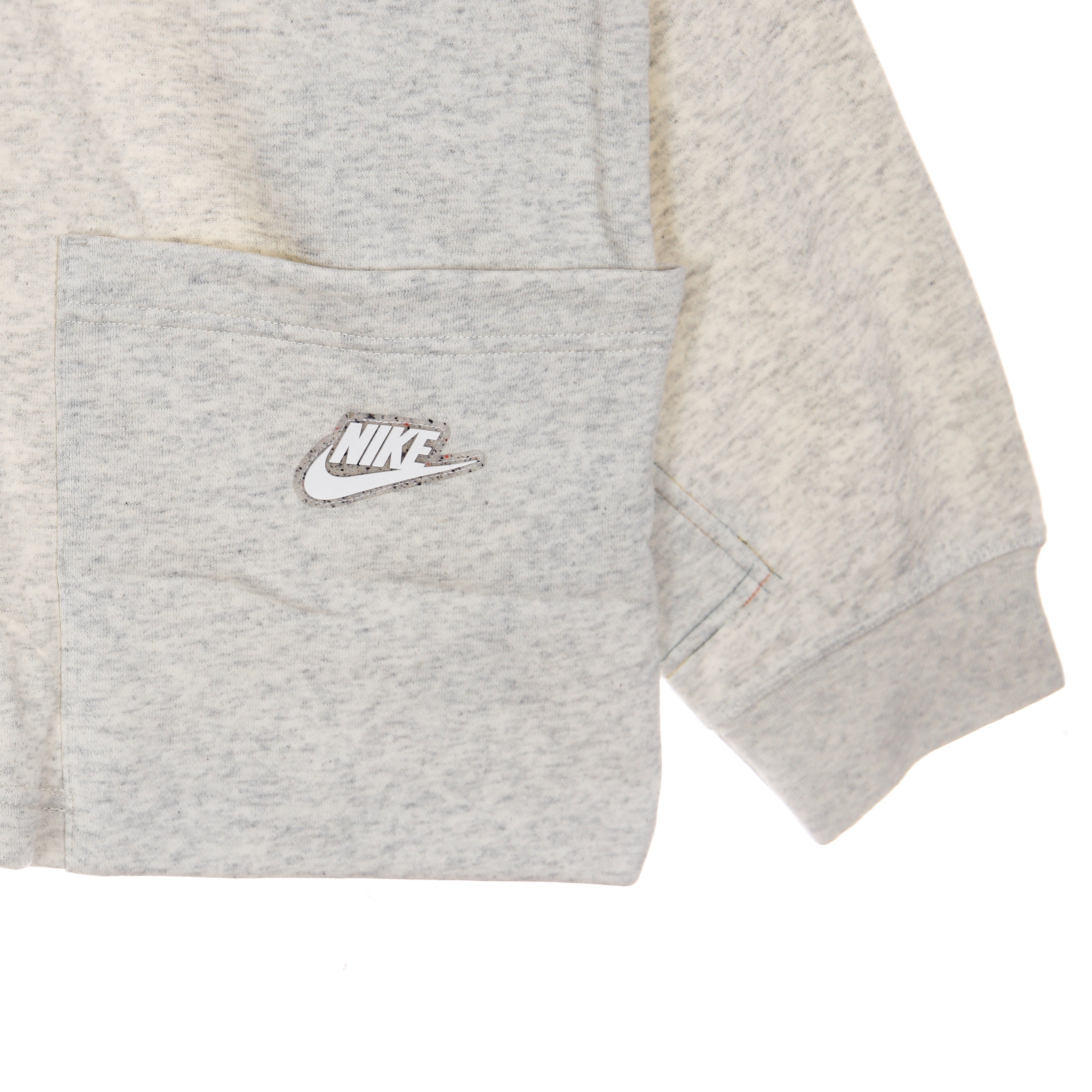 Nike, Felpa Leggera Girocollo Donna W Sportswear Crew Earth Day French Terry, 