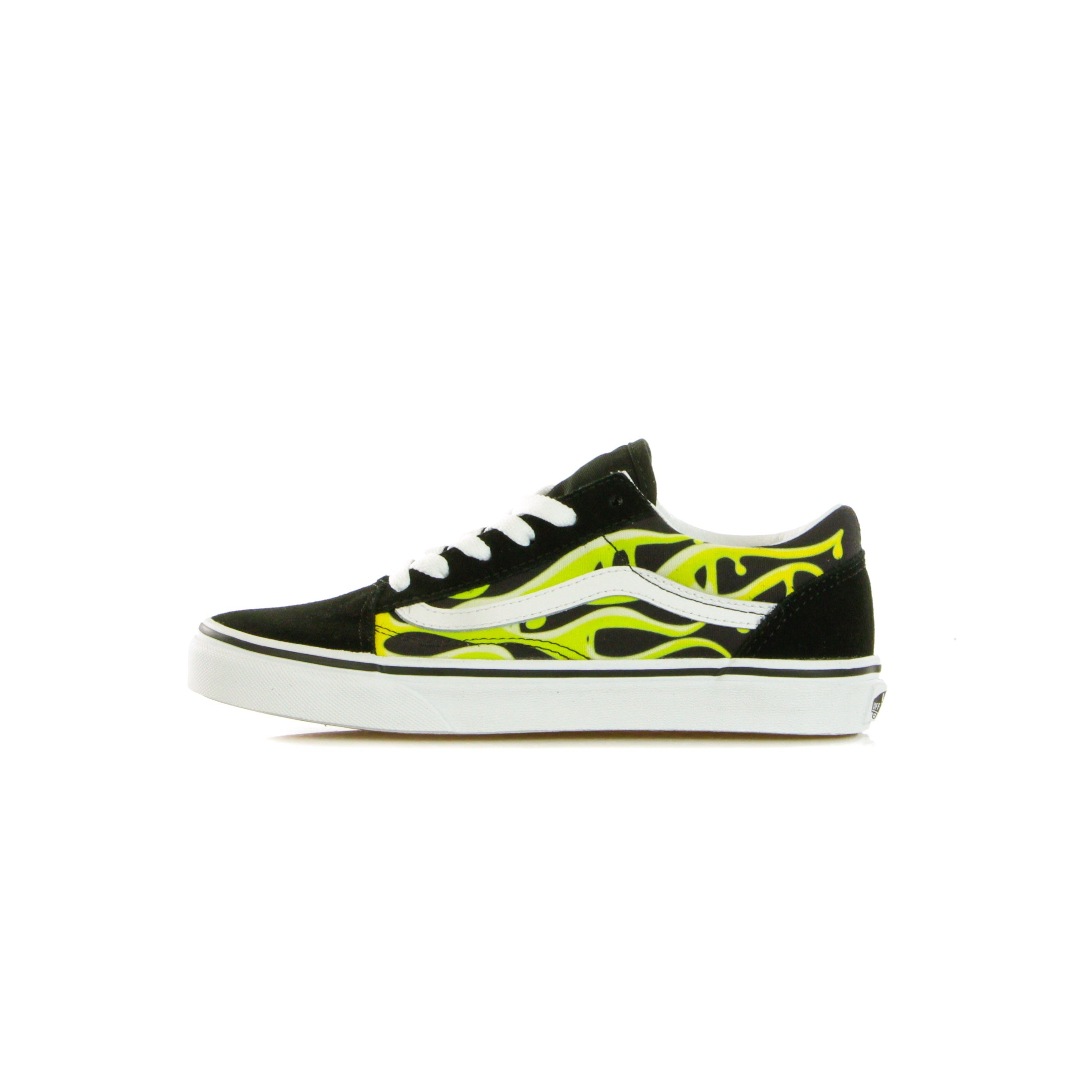 Boy Scarpa Old-Sokool Boy (llama de limo) Negro/True White