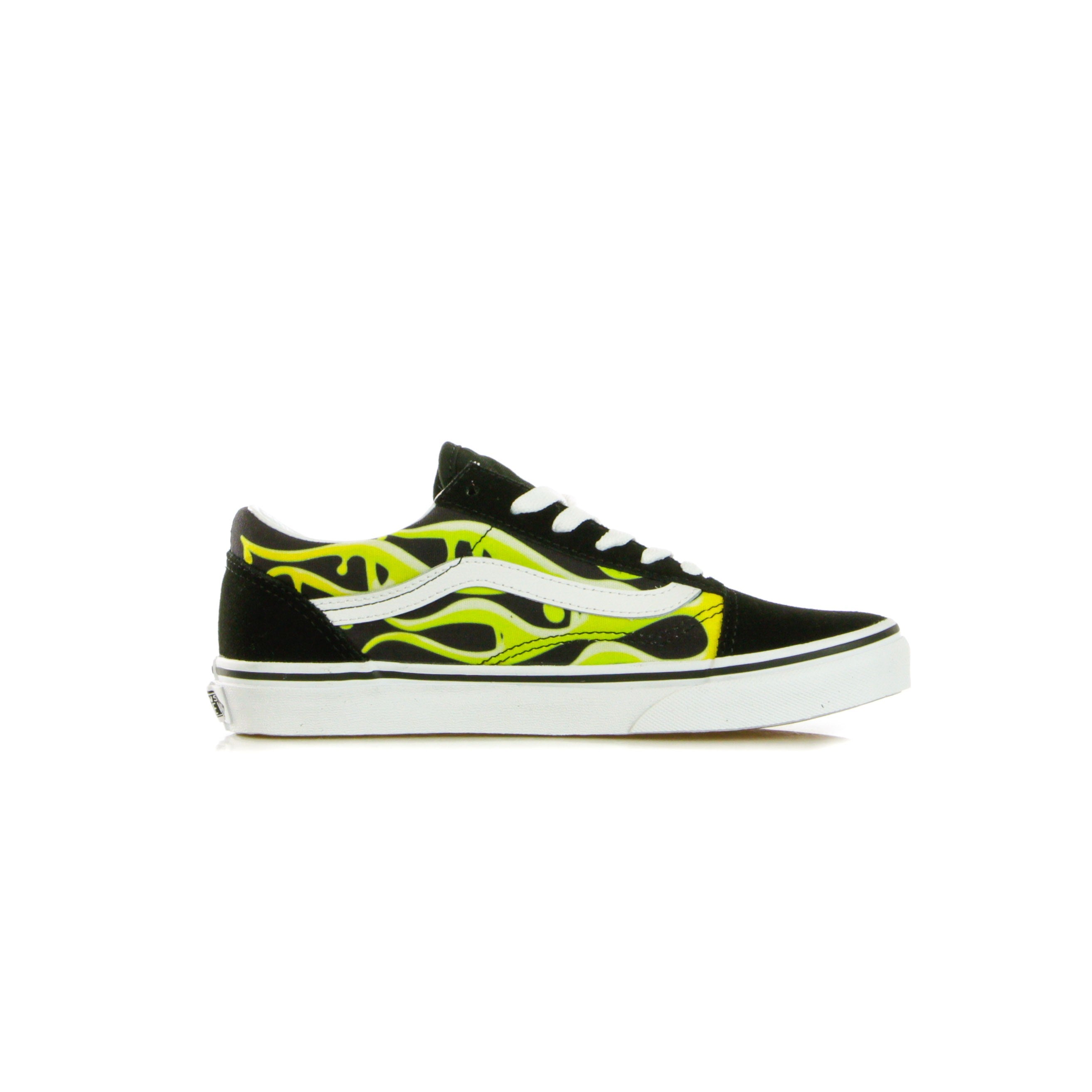 Boy Scarpa Old-Sokool Boy (llama de limo) Negro/True White