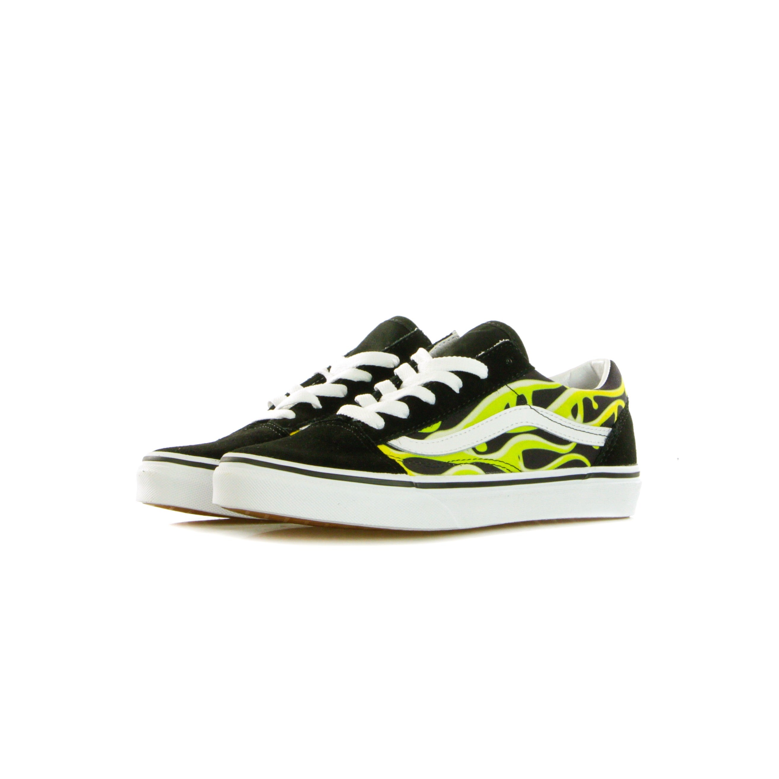 Boy Scarpa Old-Sokool Boy (llama de limo) Negro/True White