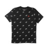 Jordan, Maglietta Uomo Jumpman Printed Crew Tee, Gym Red/black/white