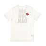 Jordan, Maglietta Uomo Jumpman Graphic Crew Tee, White/gym Red