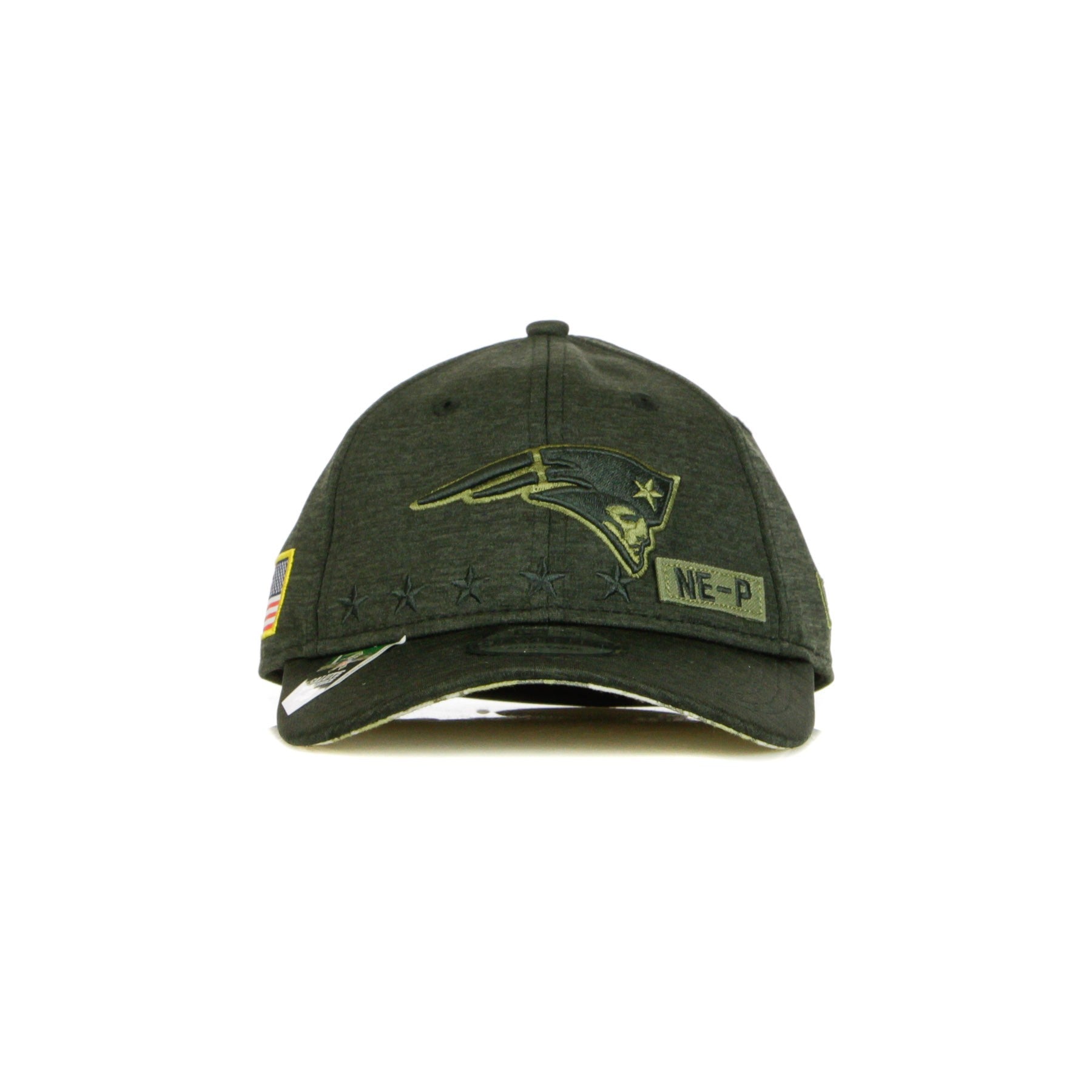 Cappellino Visiera Curva Uomo Nfl 20 Salute To Service Shadow Tech 920 Neepat Black/army Green