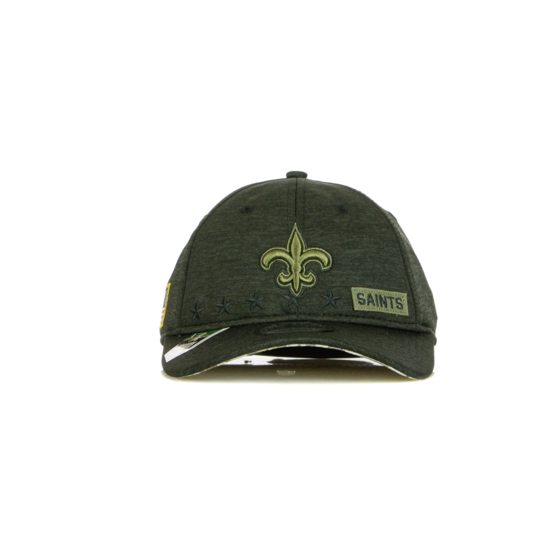 Cappellino Visiera Curva Uomo Nfl 20 Salute To Service Shadow Tech 920 Neosai Black/army Green