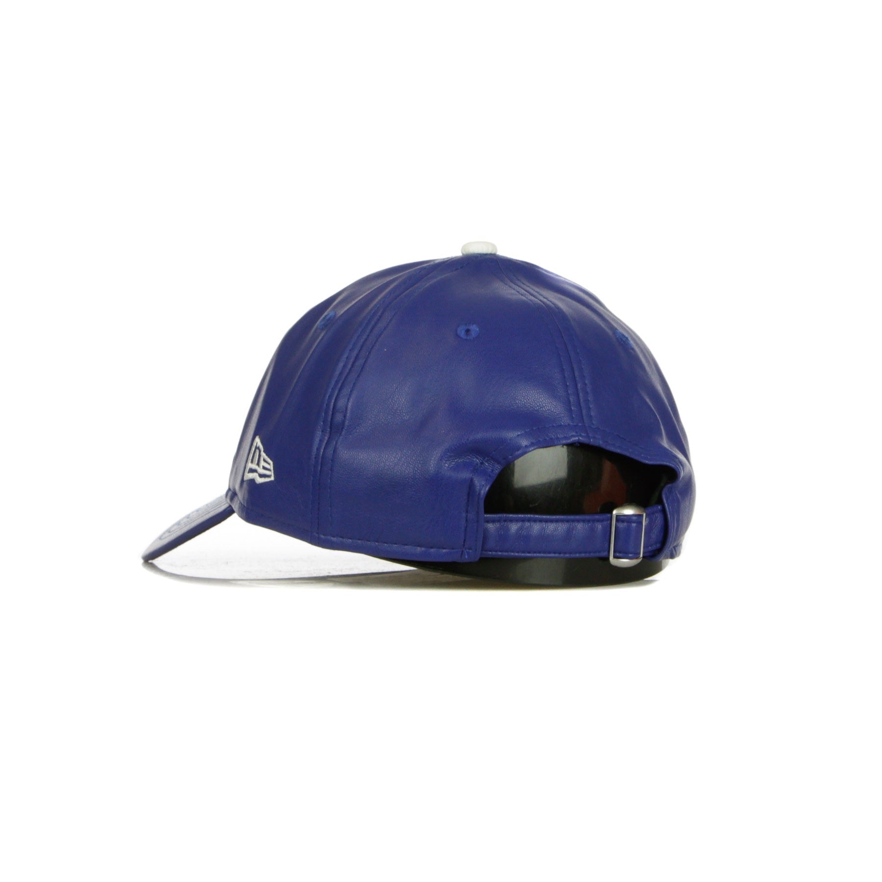 Curved Visor Cap Men Mlb 940 Undestructed Synthetic Leather Losdod Royal/white